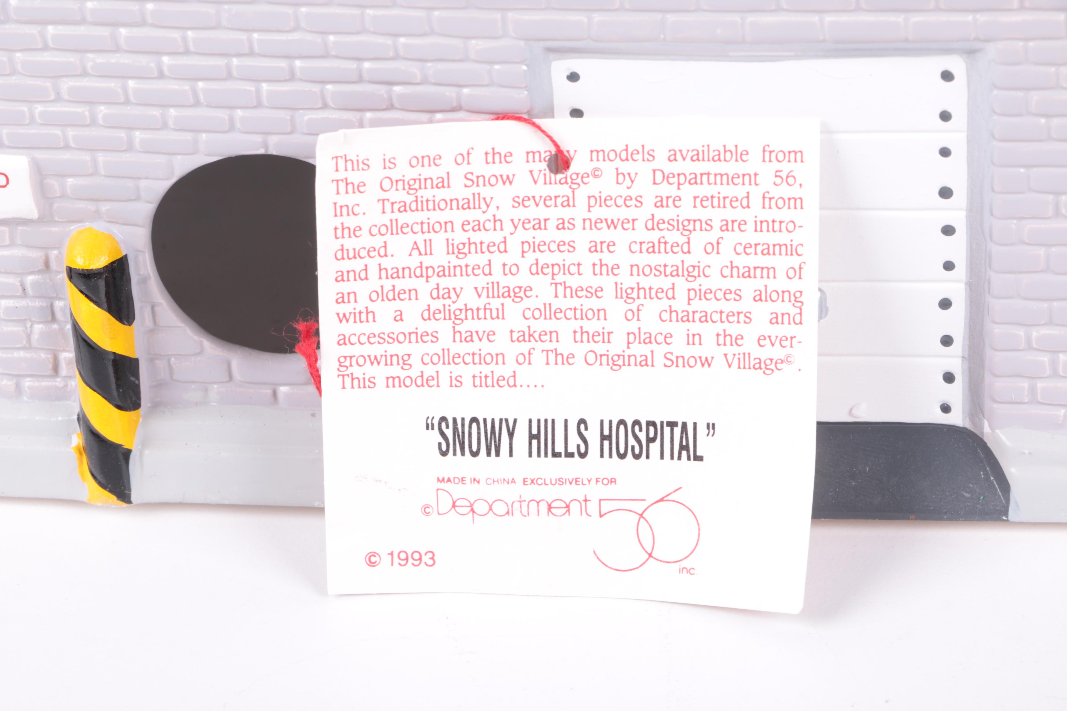 Department 56 Snow Village Figurines