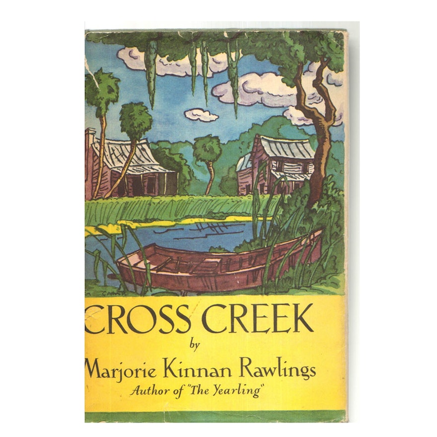 1942 First Edition "Cross Creek" by Marjorie Kinnan Rawlings