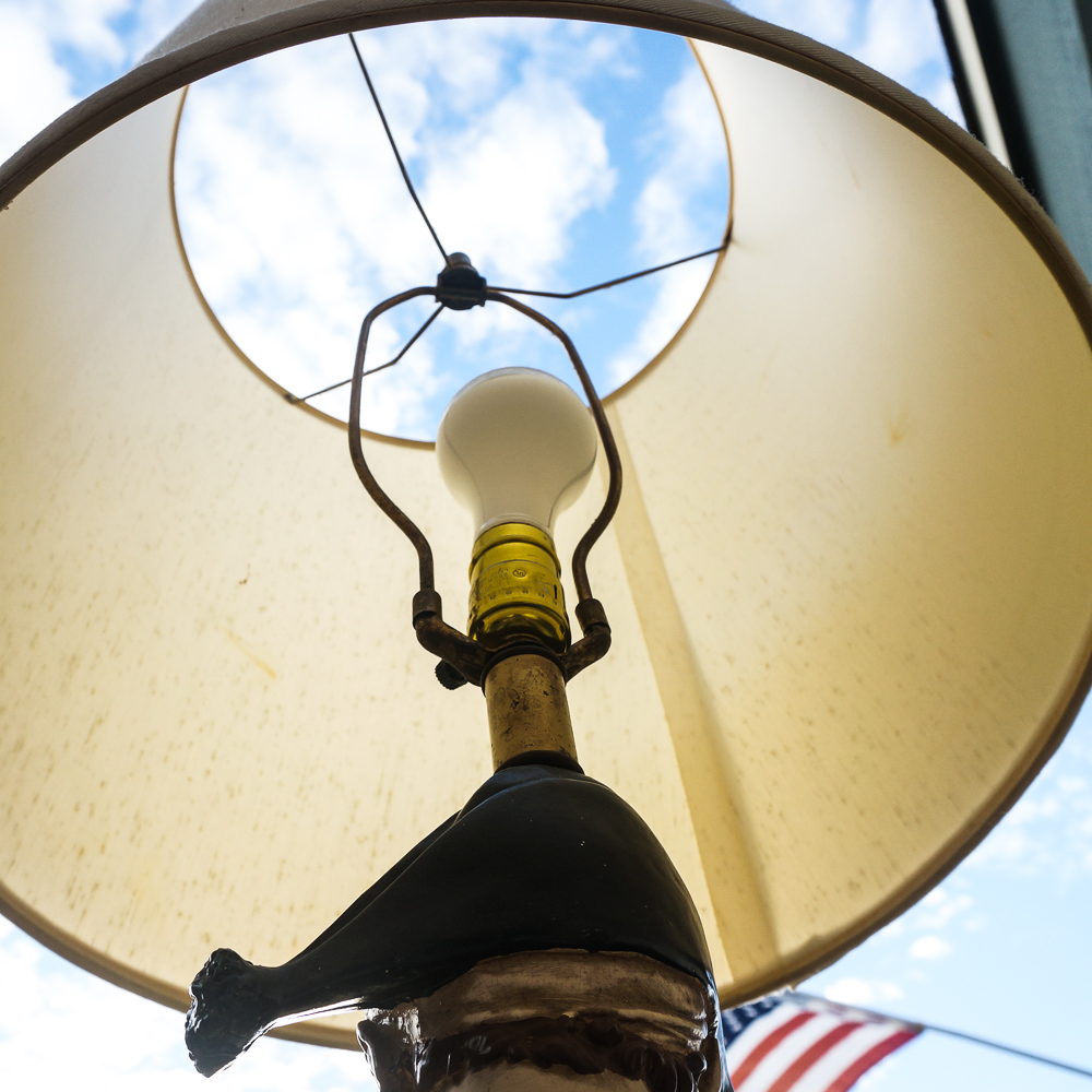 Harlequin Jester Lamp after Saint-Marceaux Sculpture