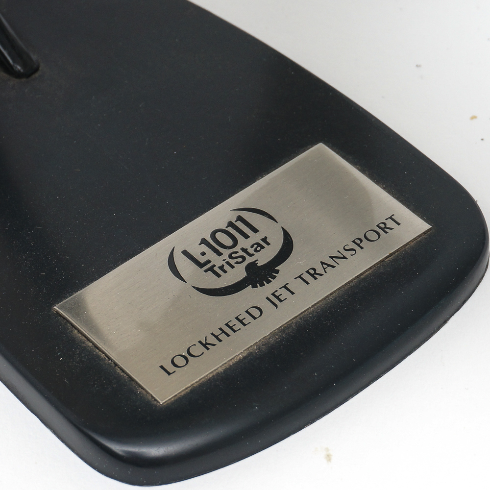 Die-Cast Lockheed Planes on Display Bases