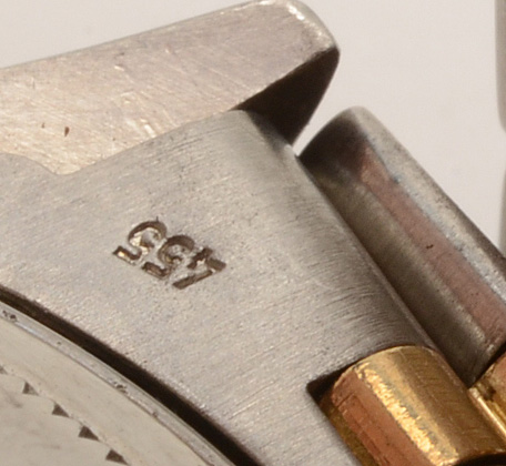 Rolex Datejust Sterling Silver 18K Yellow Gold Diamond Dial Watch