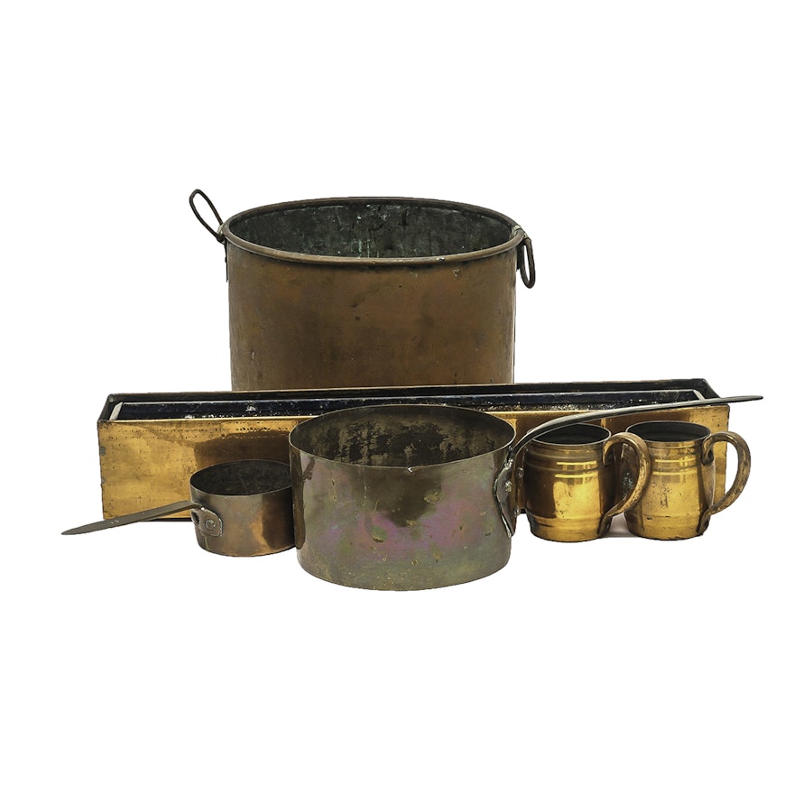 Assorted Copper Kitchenware and Décor