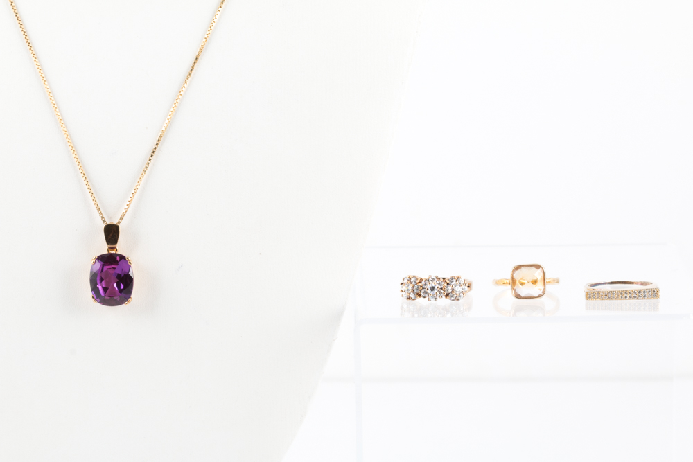 Gold Wash on Sterling Silver Fashion Jewelry