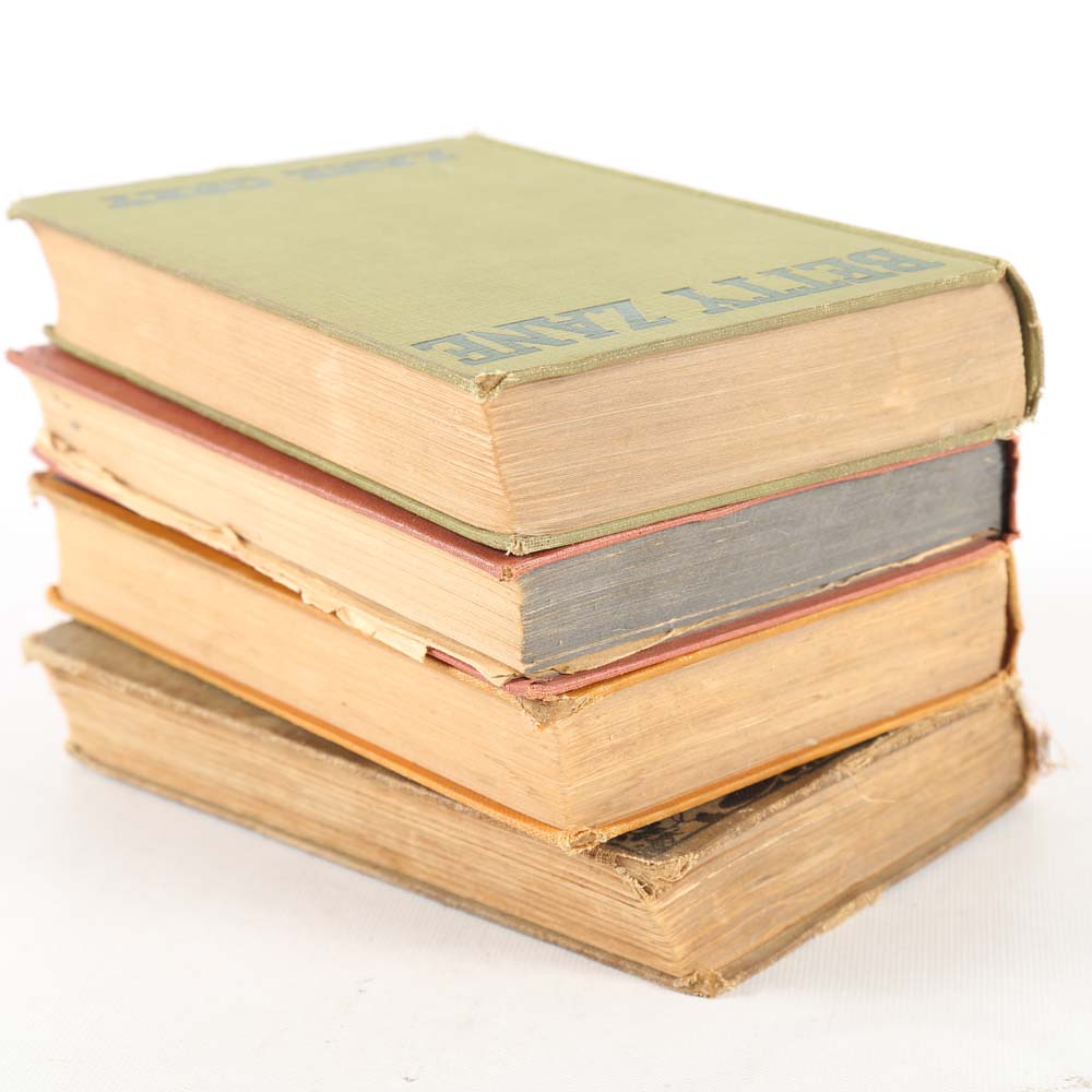 Vintage Zane Grey Hardcover Books