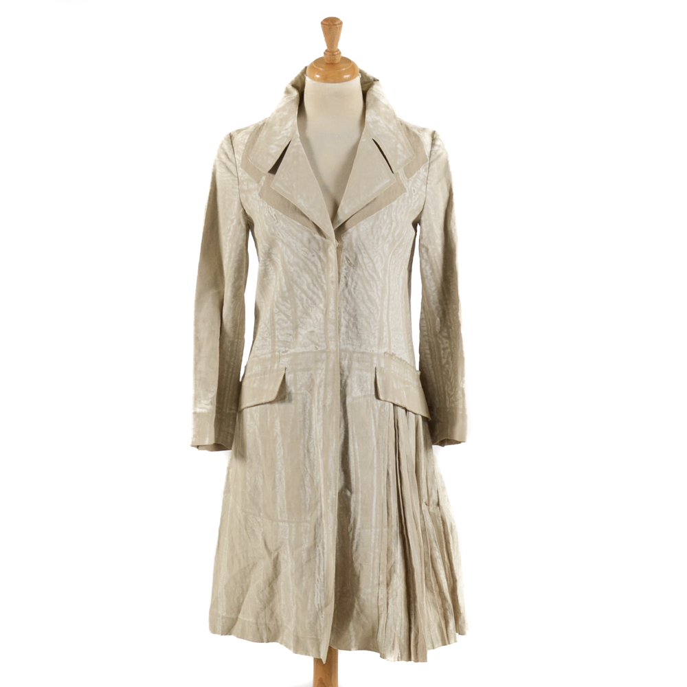 Prada Linen Coat Dress