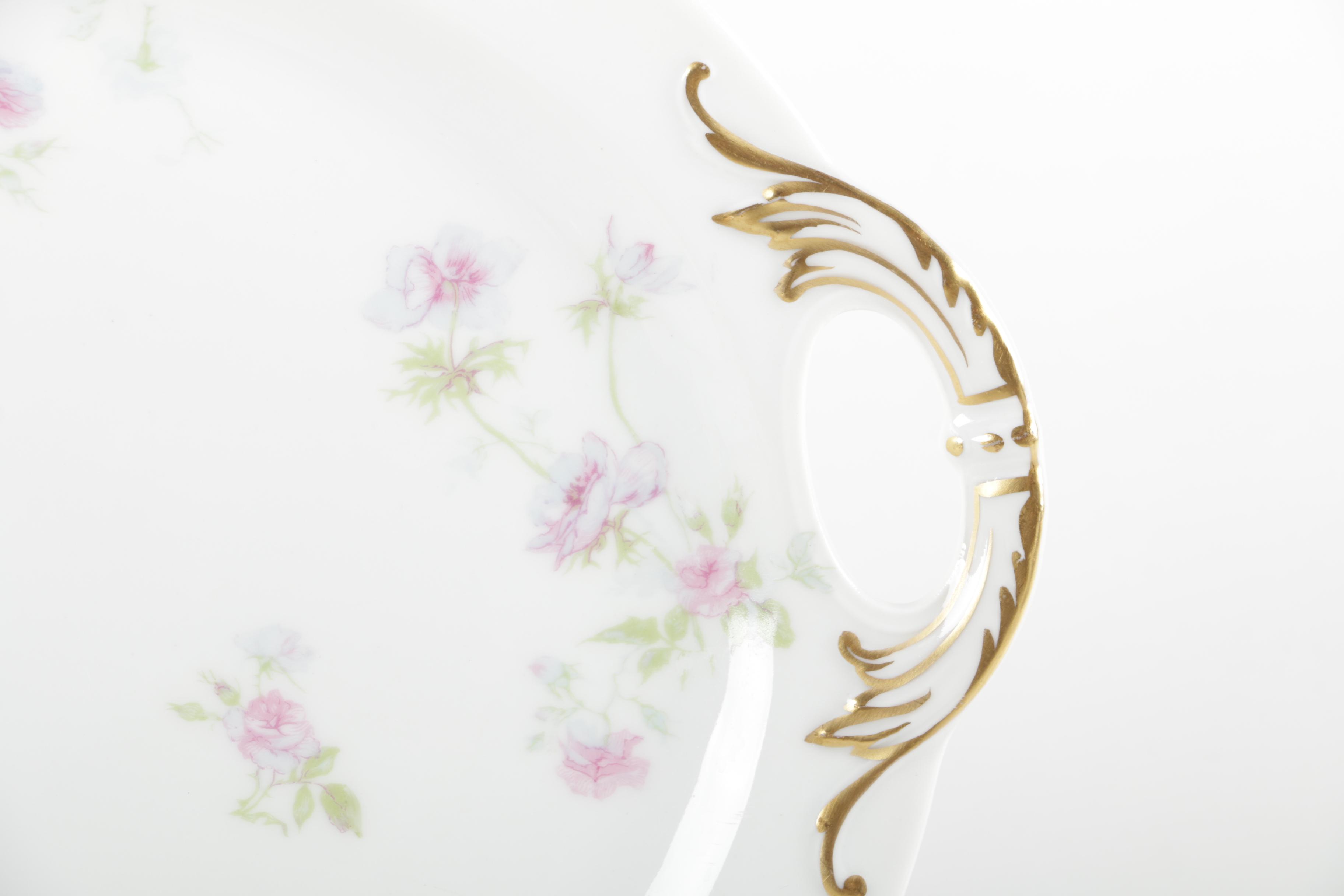 Limoges, Nippon, and Rosenthal Porcelain Tableware