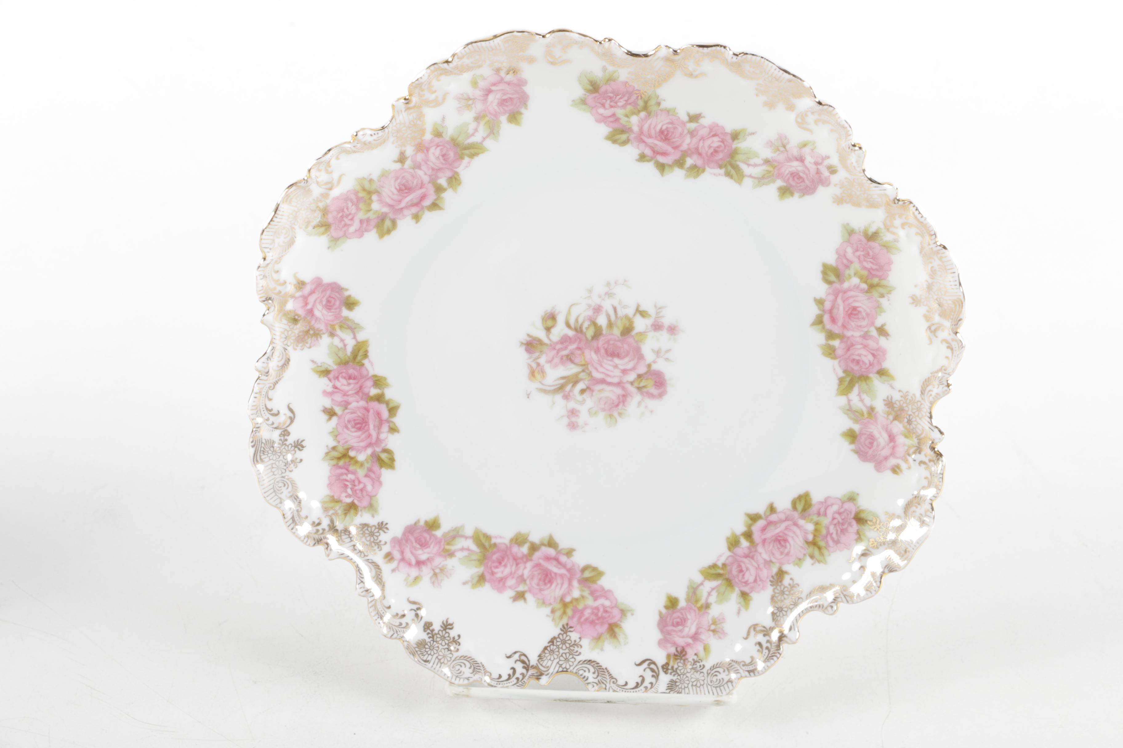 Limoges, Nippon, and Rosenthal Porcelain Tableware