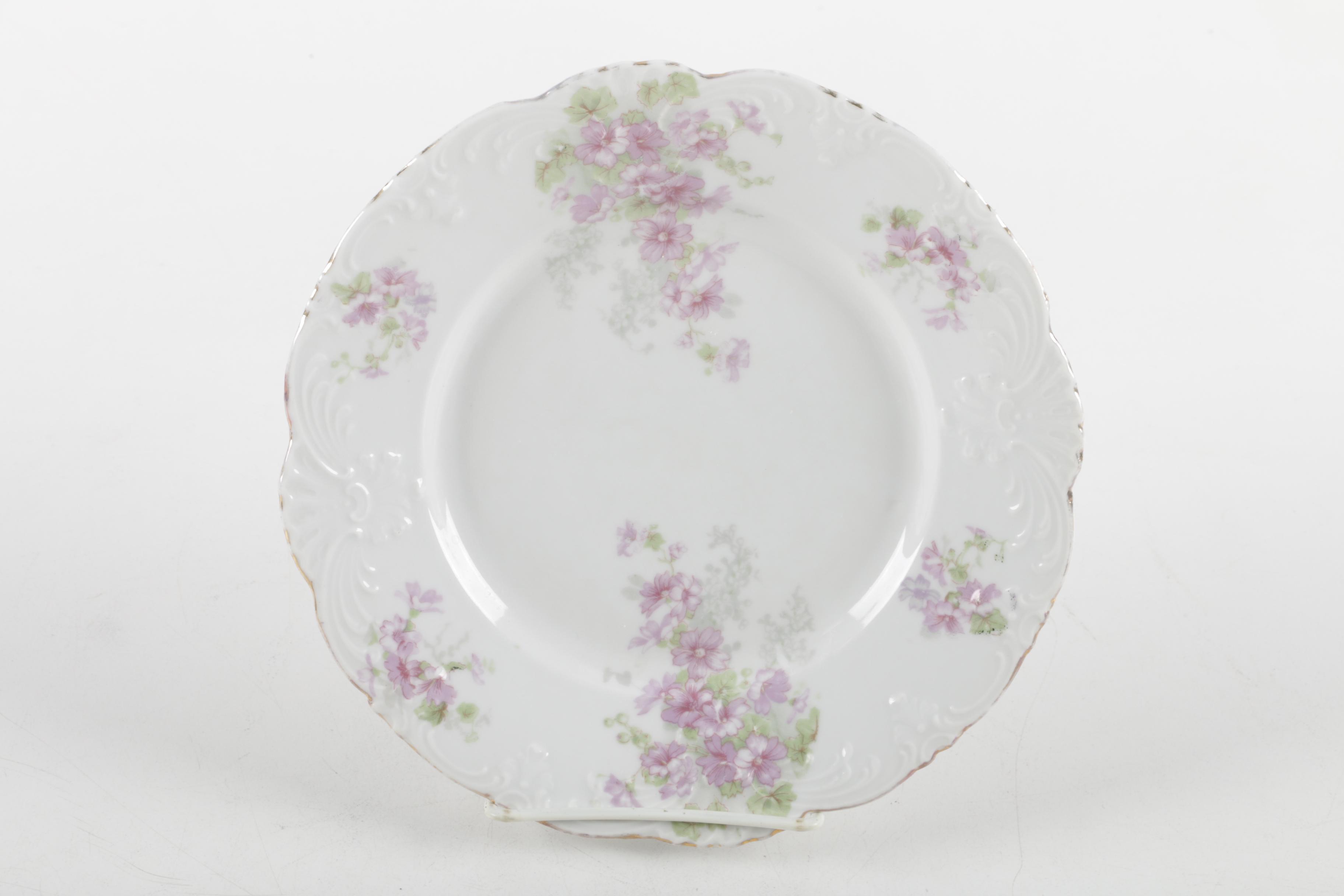 Limoges, Nippon, and Rosenthal Porcelain Tableware
