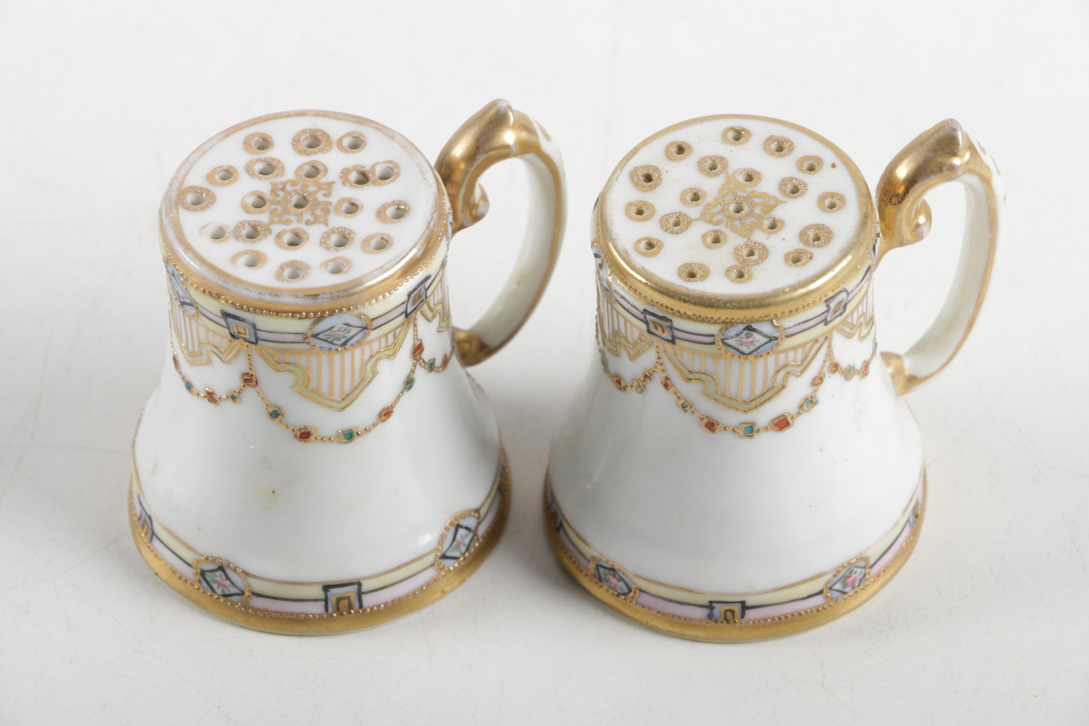 Limoges, Nippon, and Rosenthal Porcelain Tableware