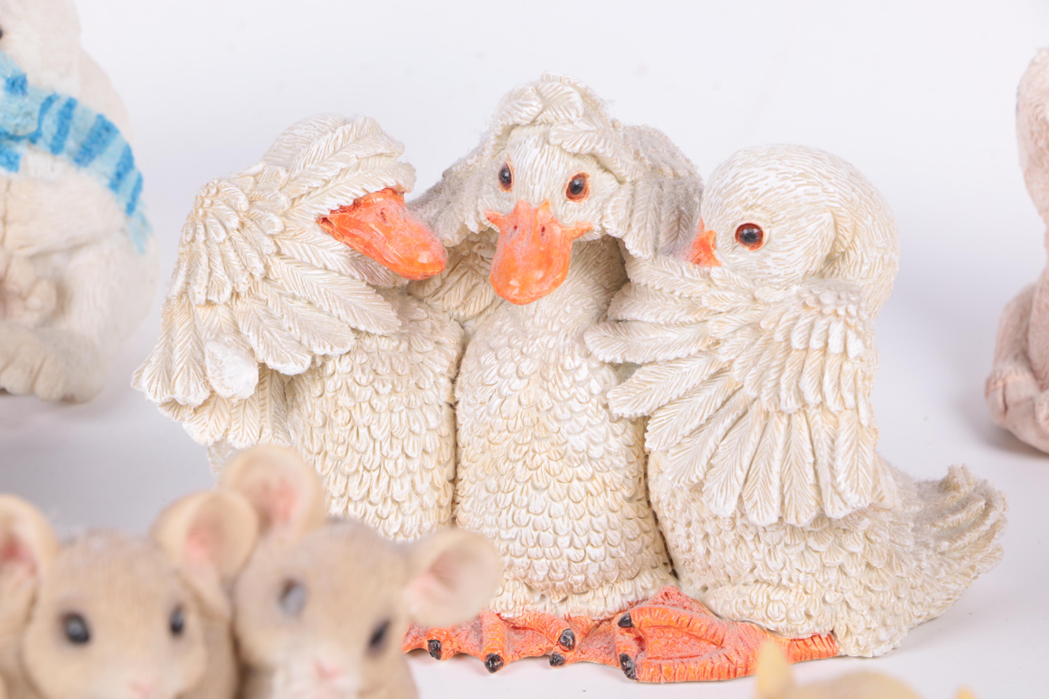 "Stone Critters" Animal Figurines