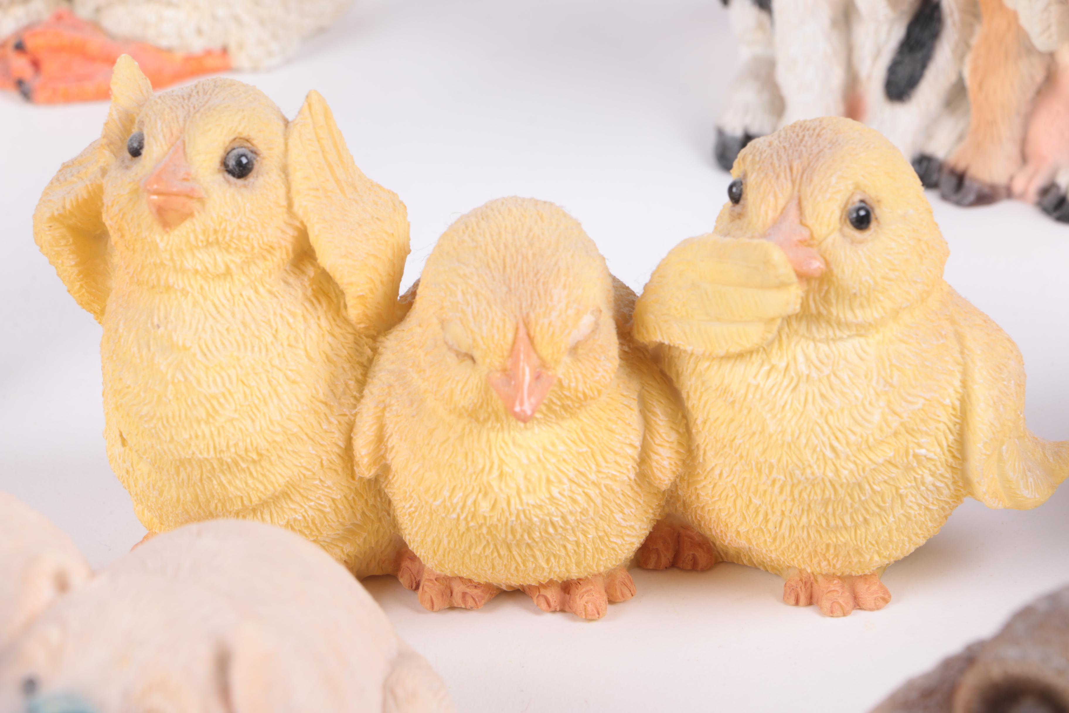 "Stone Critters" Animal Figurines