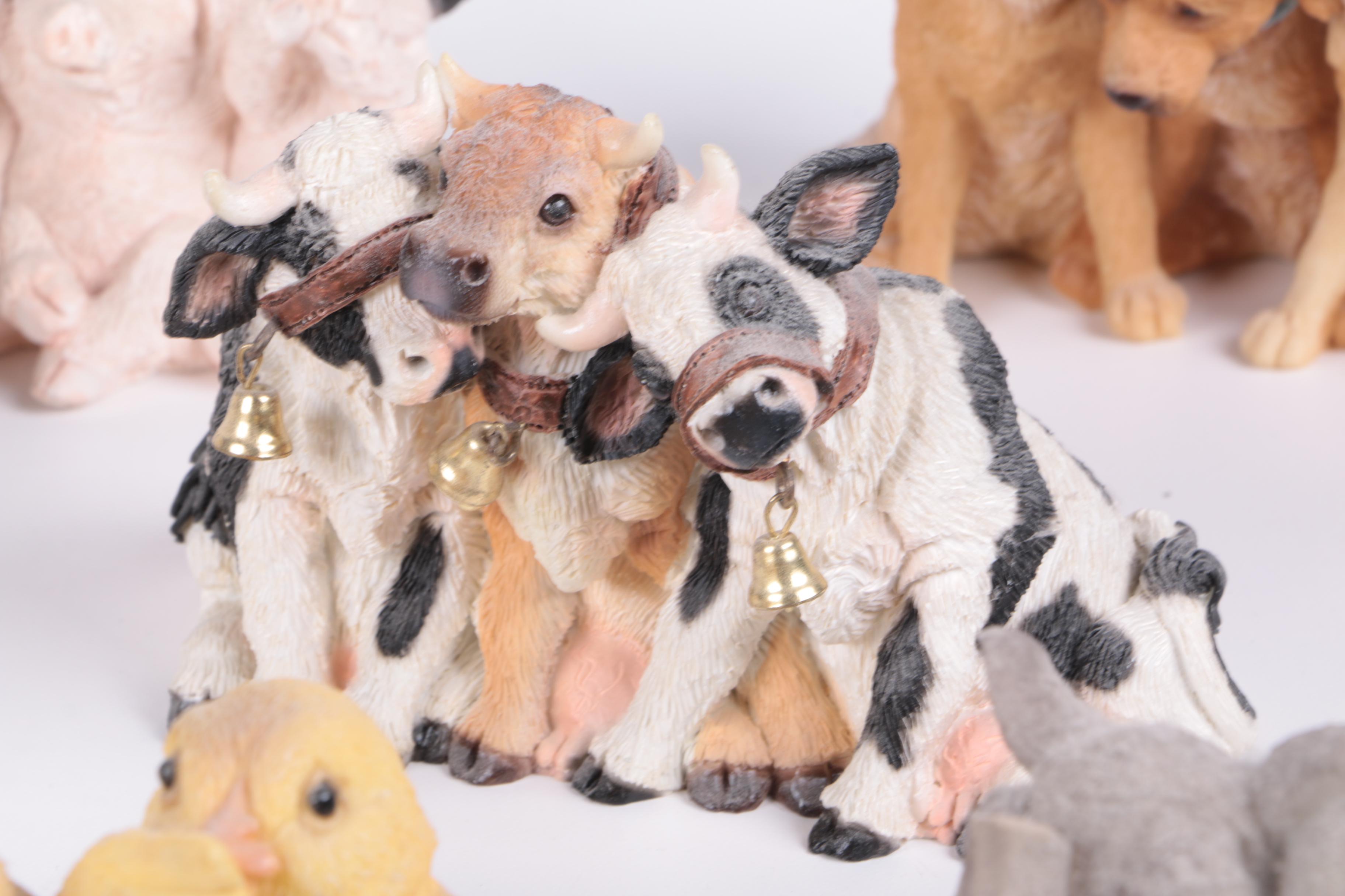 "Stone Critters" Animal Figurines