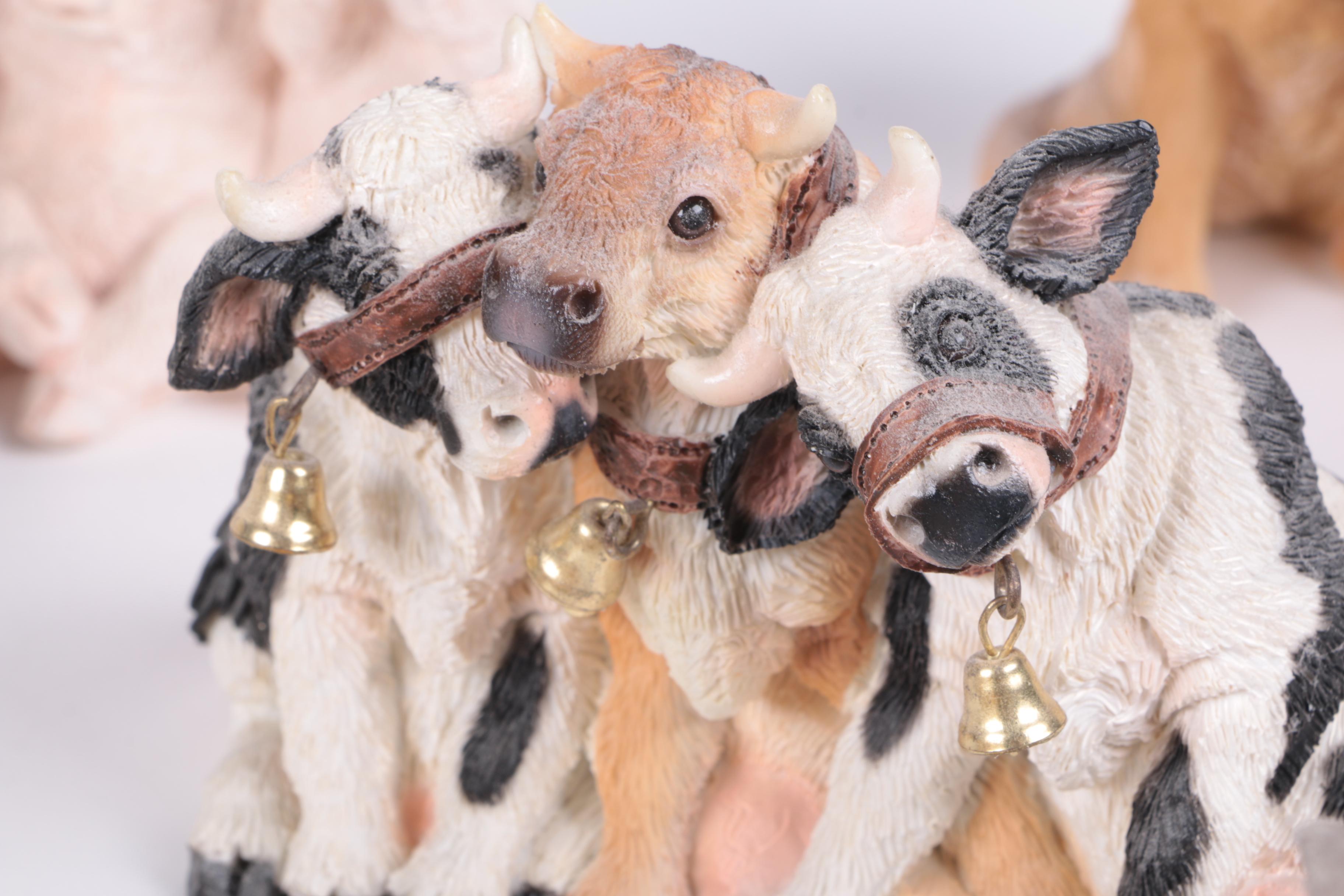 "Stone Critters" Animal Figurines