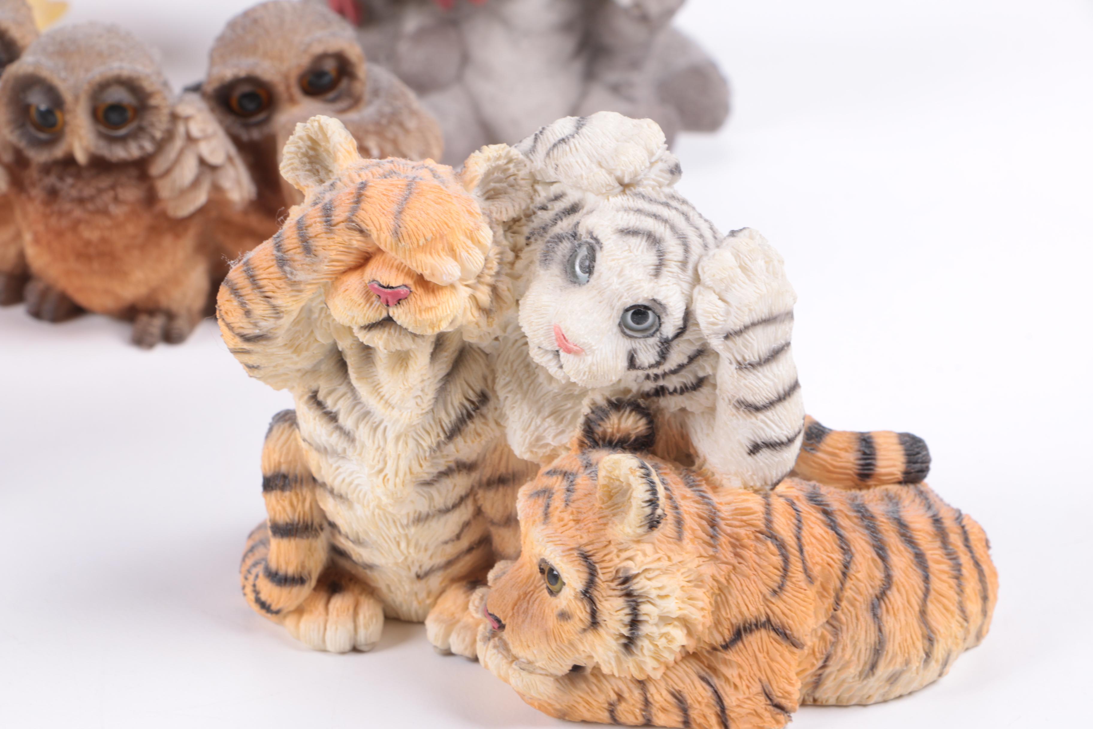 "Stone Critters" Animal Figurines