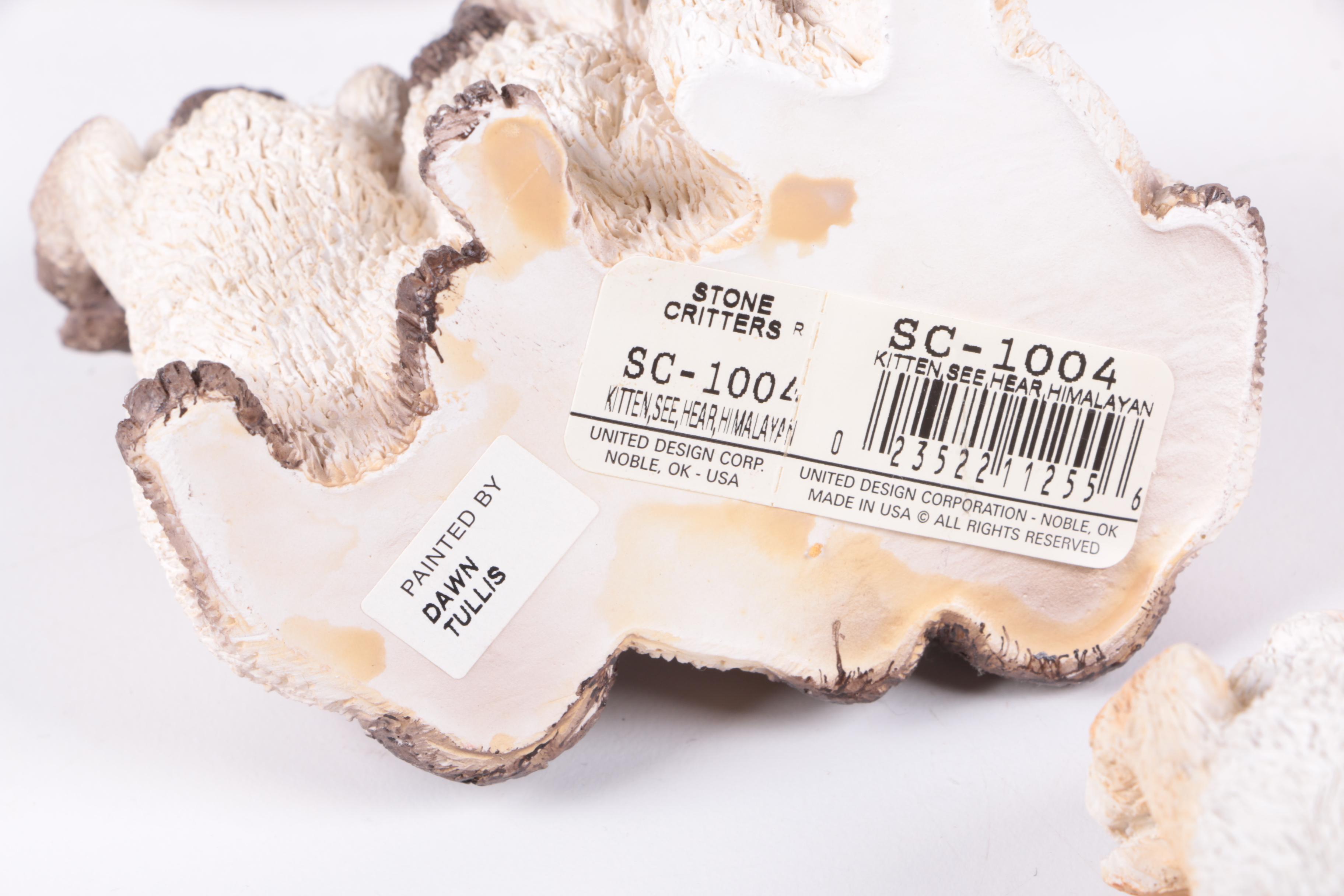 "Stone Critters" Animal Figurines