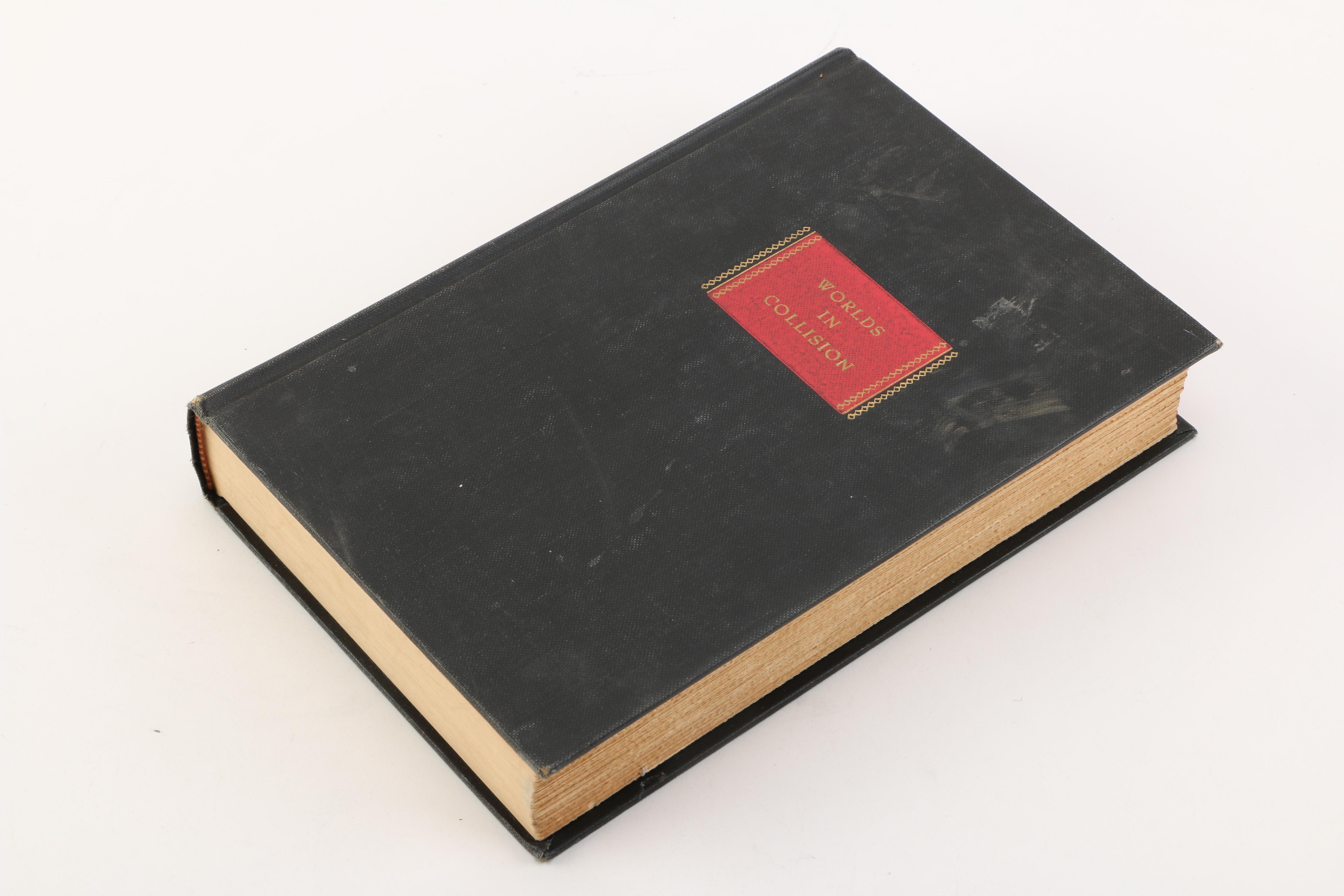 Pair of Books Including "Worlds in Collision"