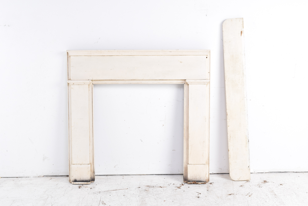 Antique Wood Fire Place Mantles