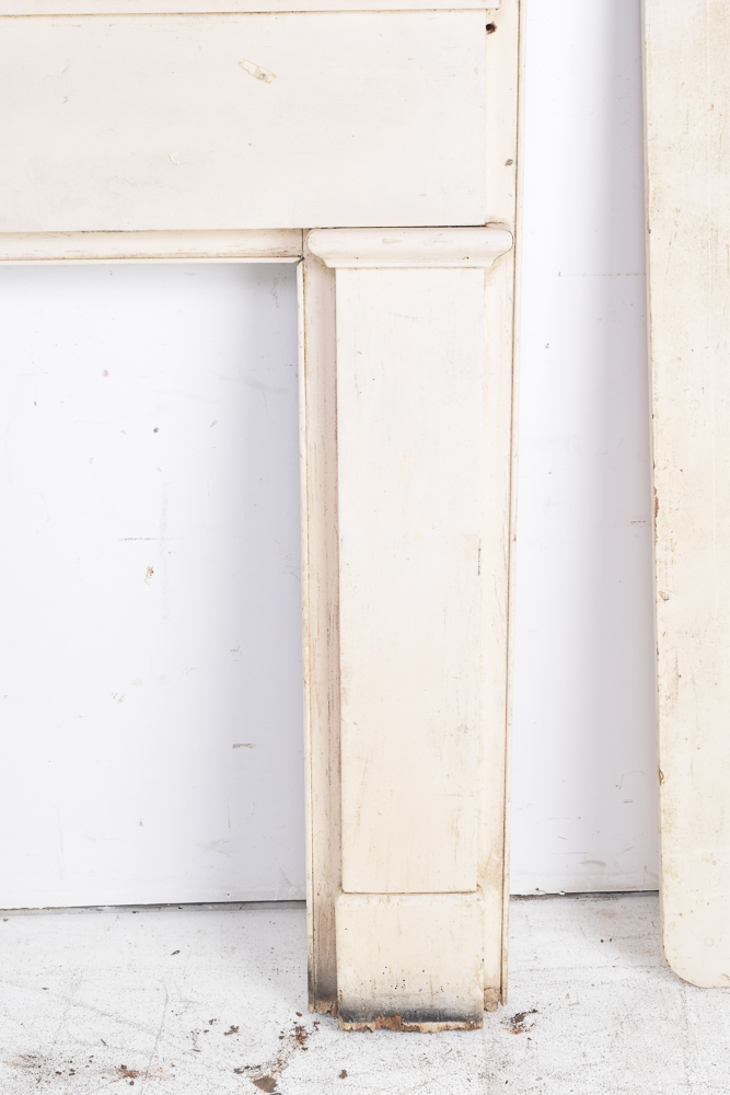 Antique Wood Fire Place Mantles