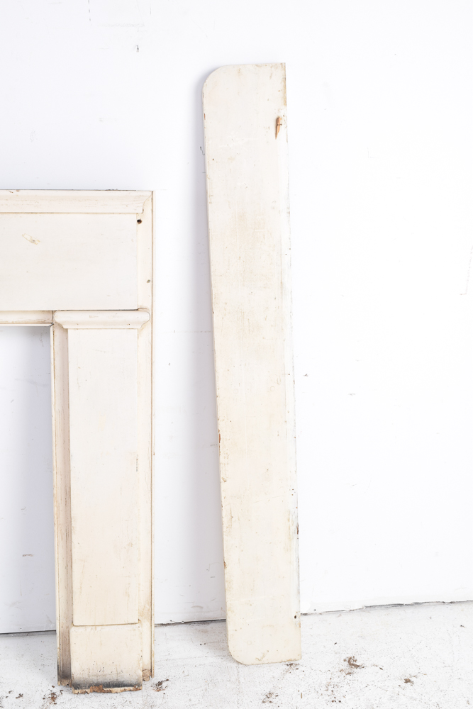 Antique Wood Fire Place Mantles