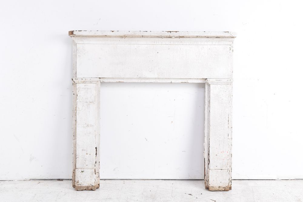 Antique Wood Fire Place Mantles