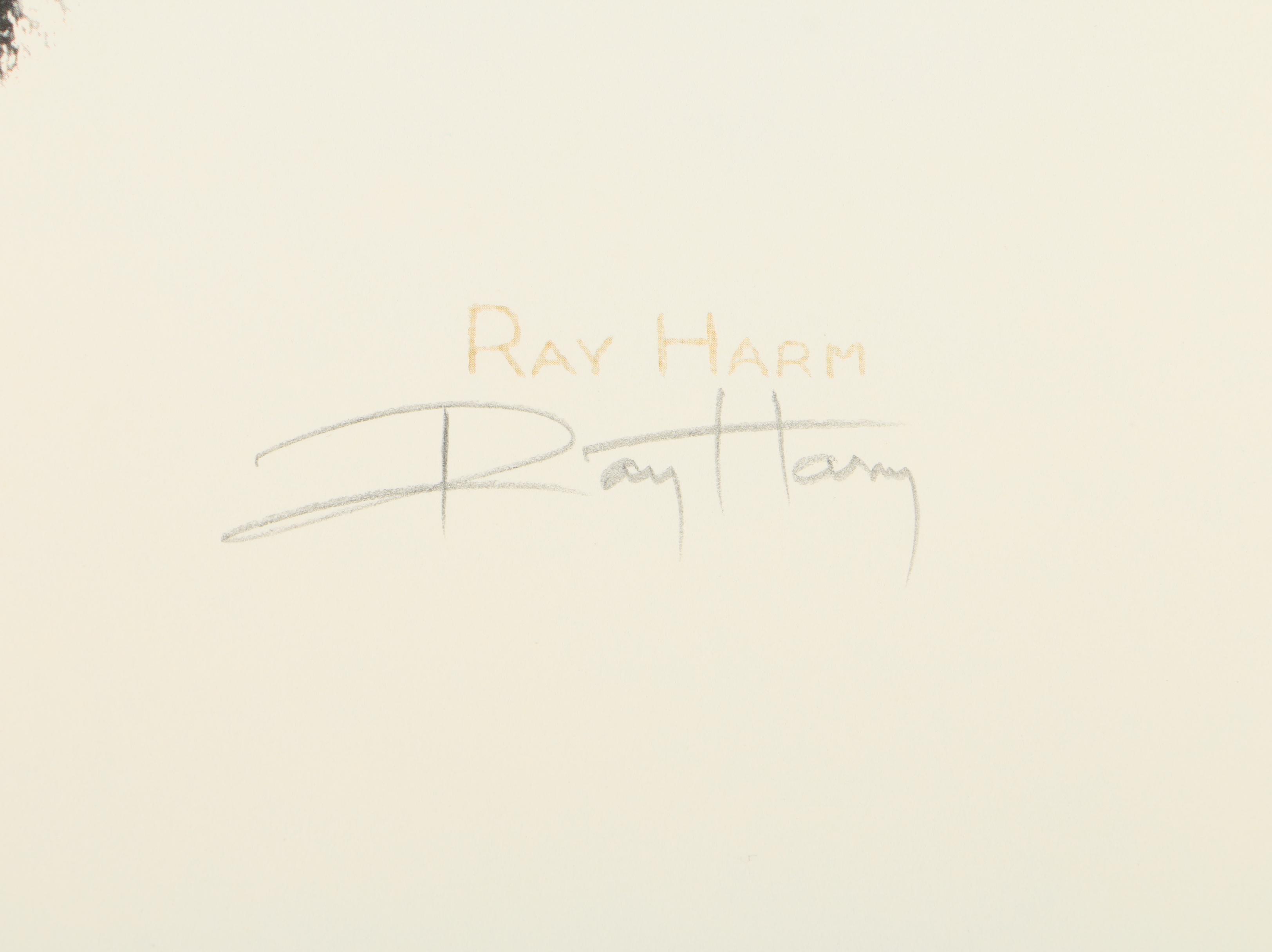 Offset Lithographs After Ray Harm's "Black Bear" and Charles Fracé's "Pronghorn"