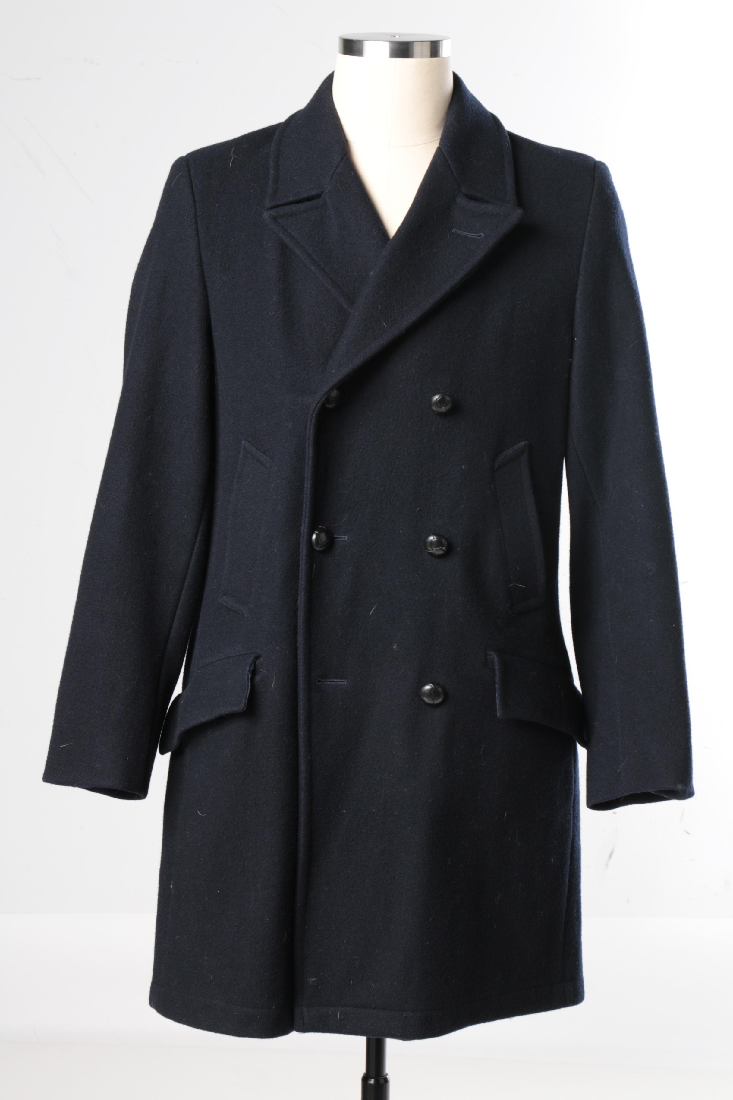 Men's Wool Coats Including Polo University Club by Ralph Lauren