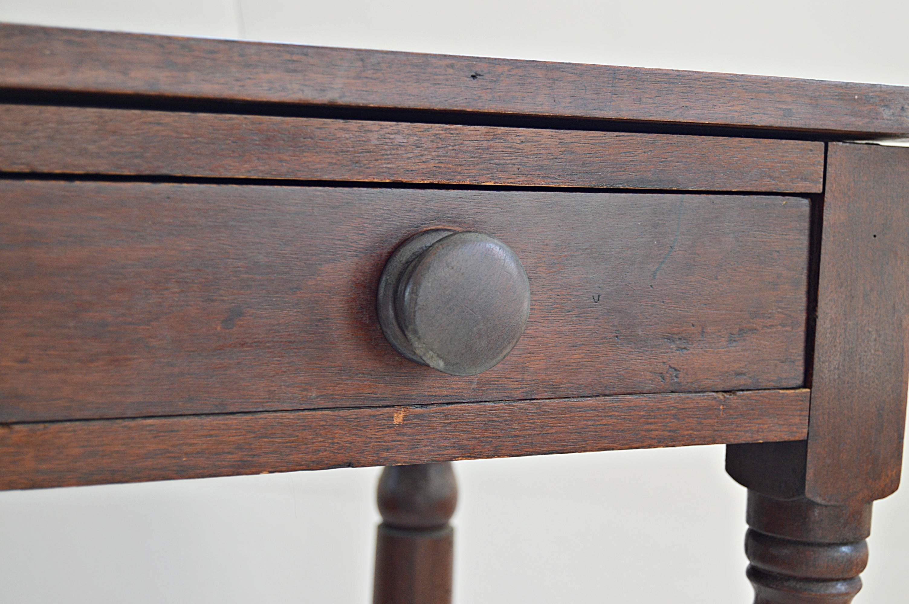 19th Century Sheraton Cherry Side Table