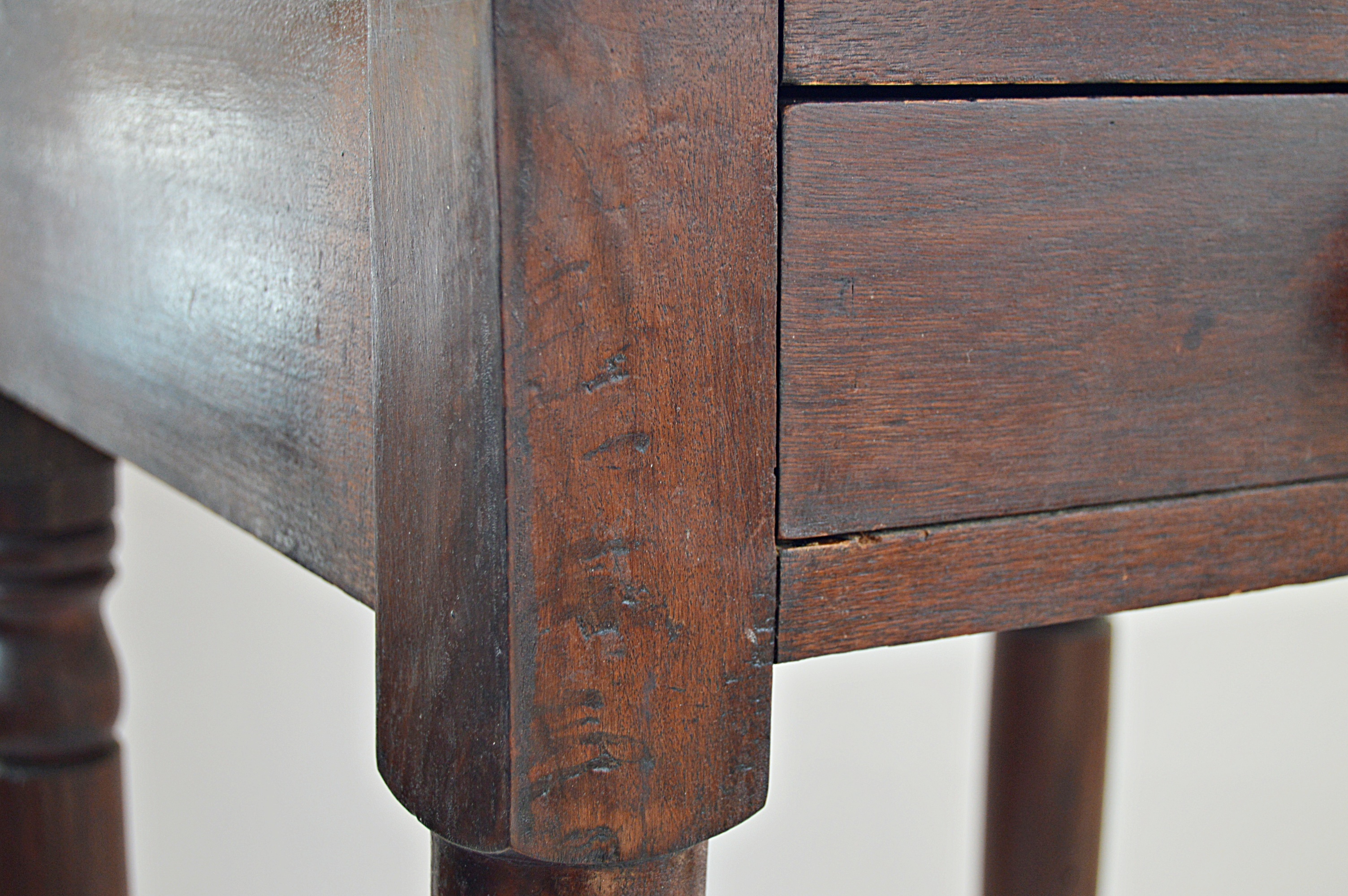 19th Century Sheraton Cherry Side Table