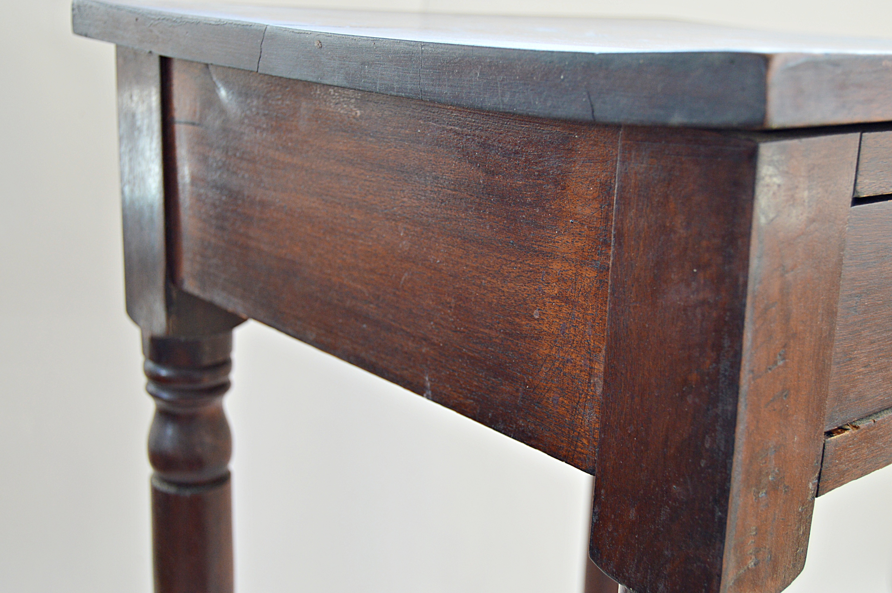 19th Century Sheraton Cherry Side Table