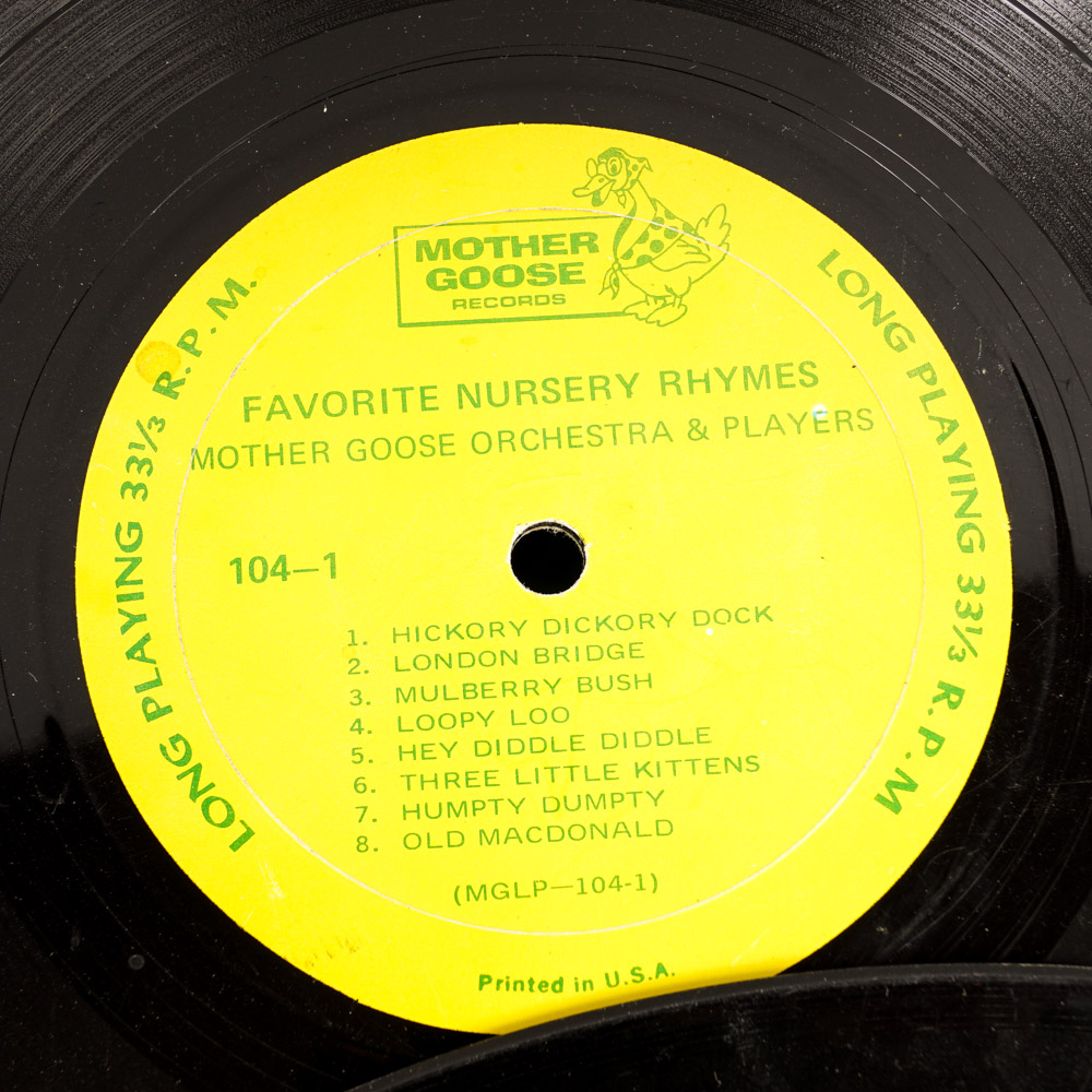 Vintage Disneyland Children's Records & More