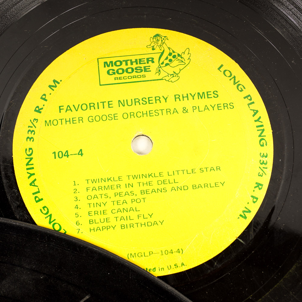 Vintage Disneyland Children's Records & More