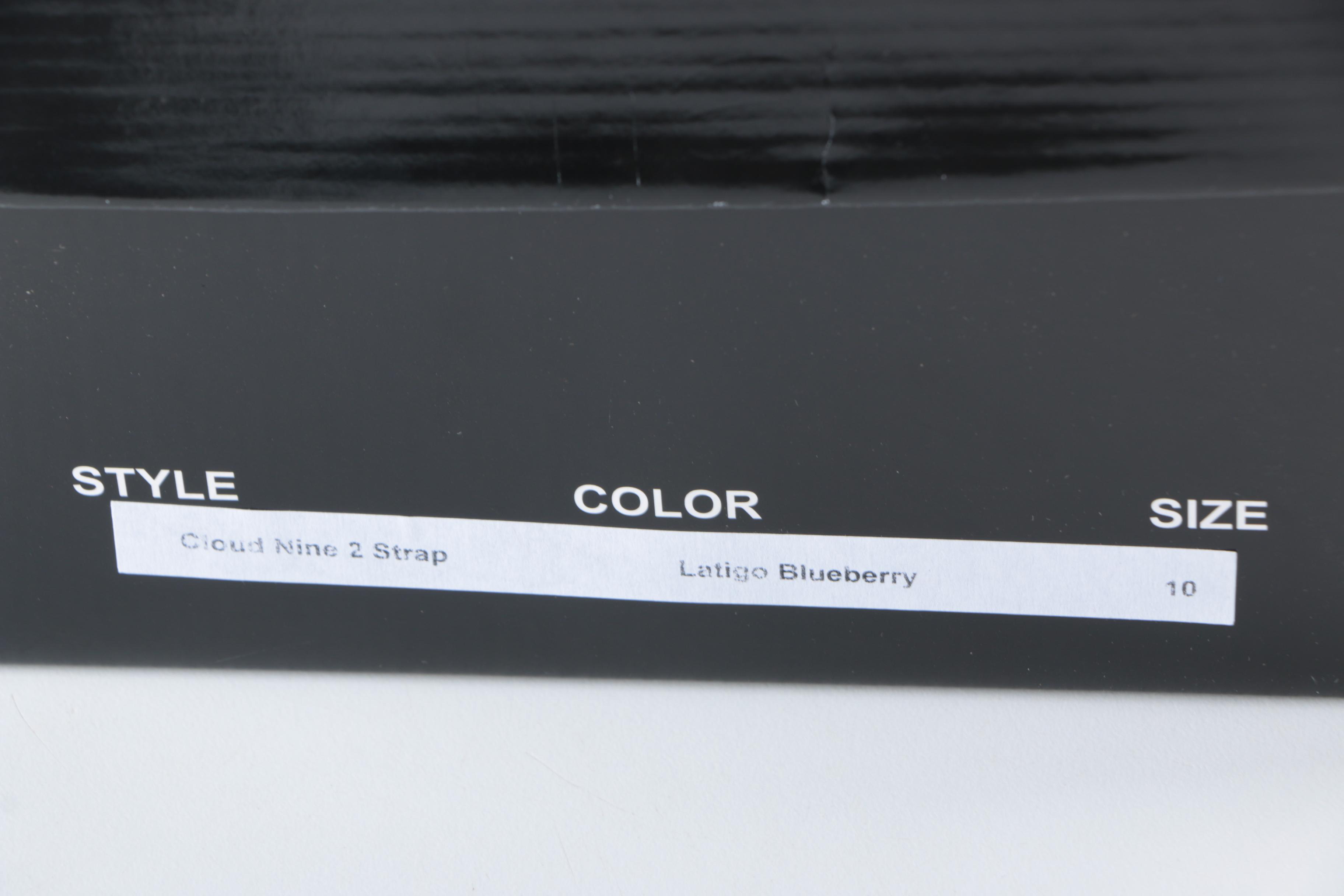 Christopher Coy Collection Prototype Heels in Blueberry