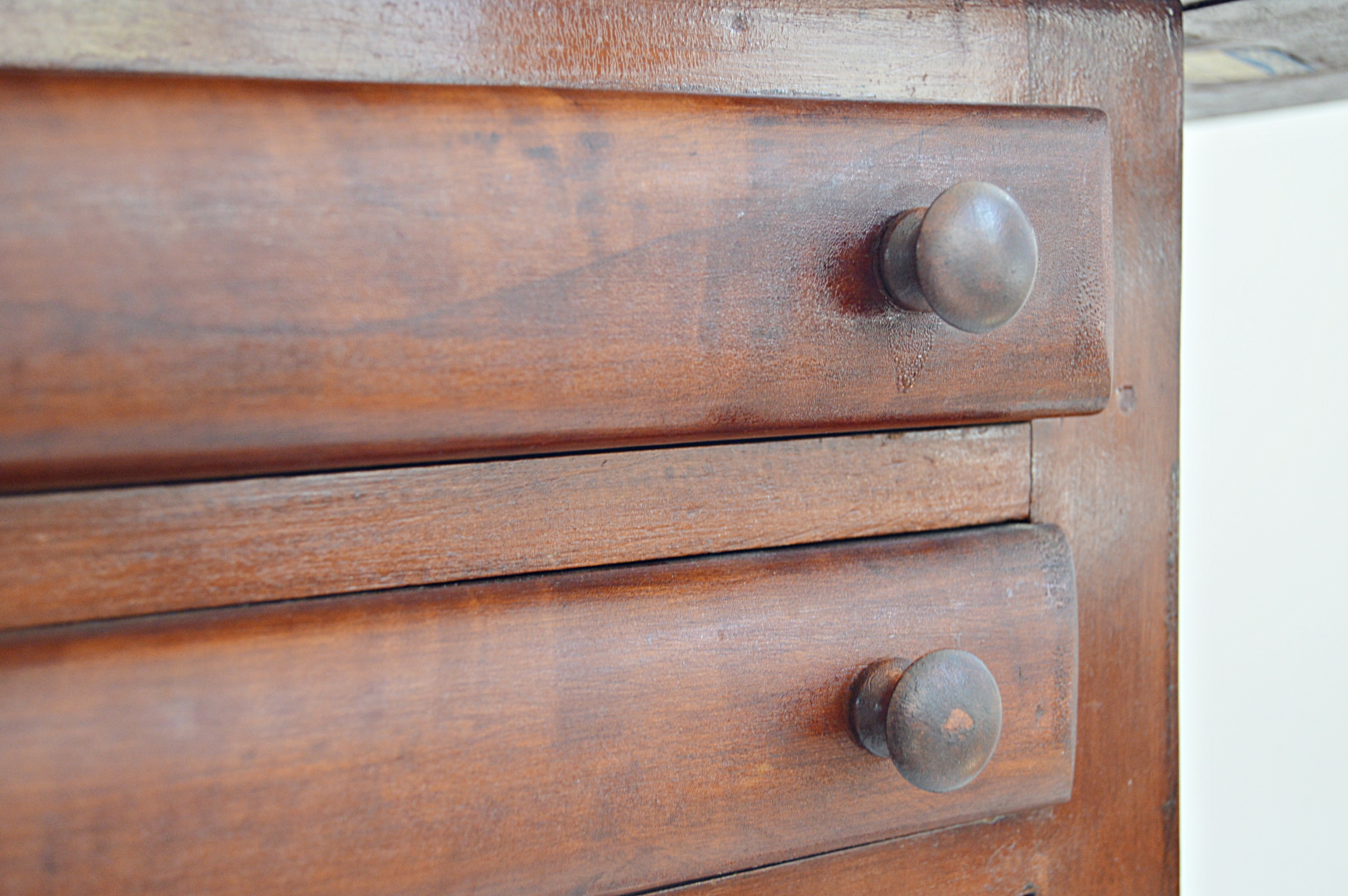 19th Century Sheraton Cherry Side Dropleaf Table