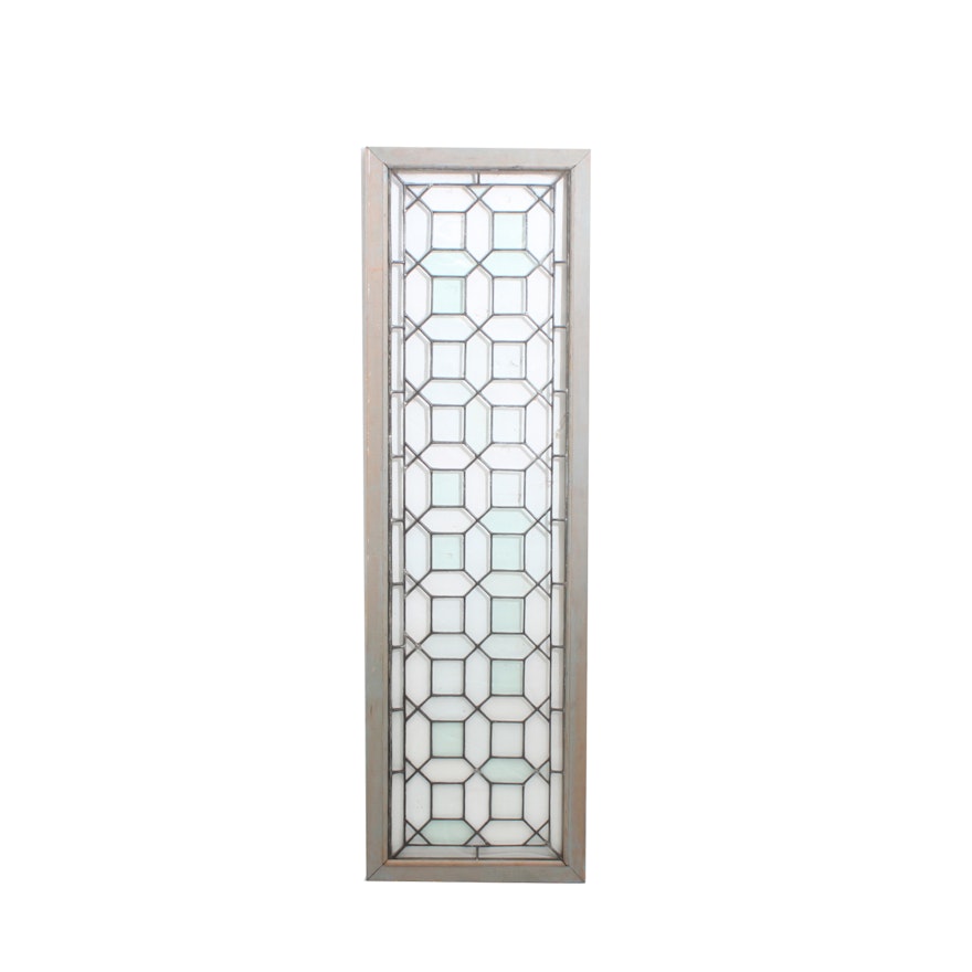 Leaded Glass Transom Window