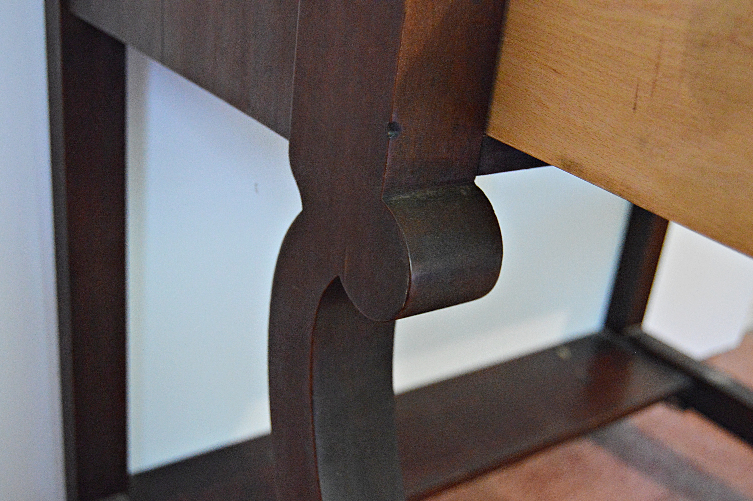 Antique Empire Style Mahogany Secretariat