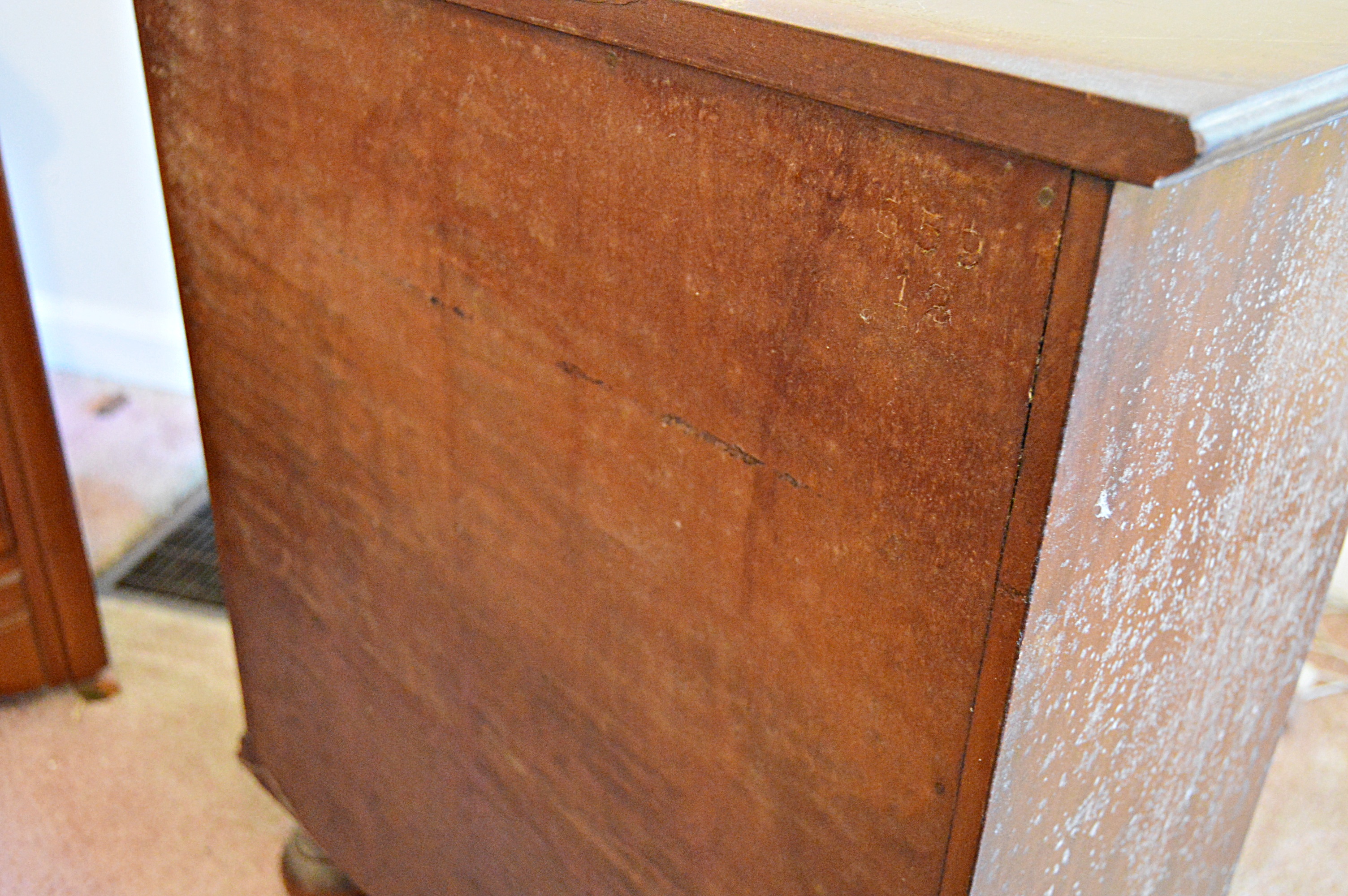 Vintage Twin Beds and Dressing Table, Lingerie Chest