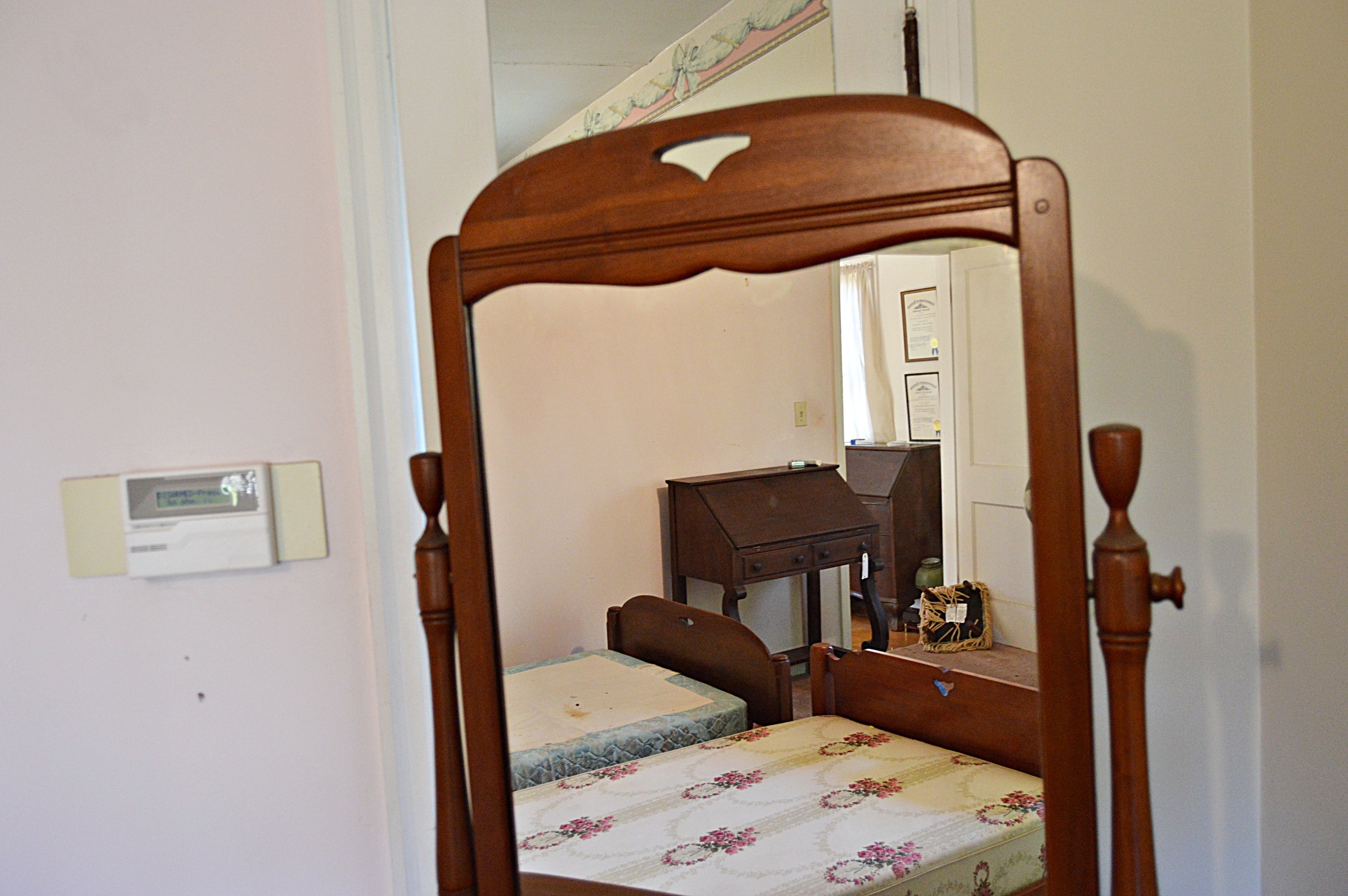 Vintage Twin Beds and Dressing Table, Lingerie Chest