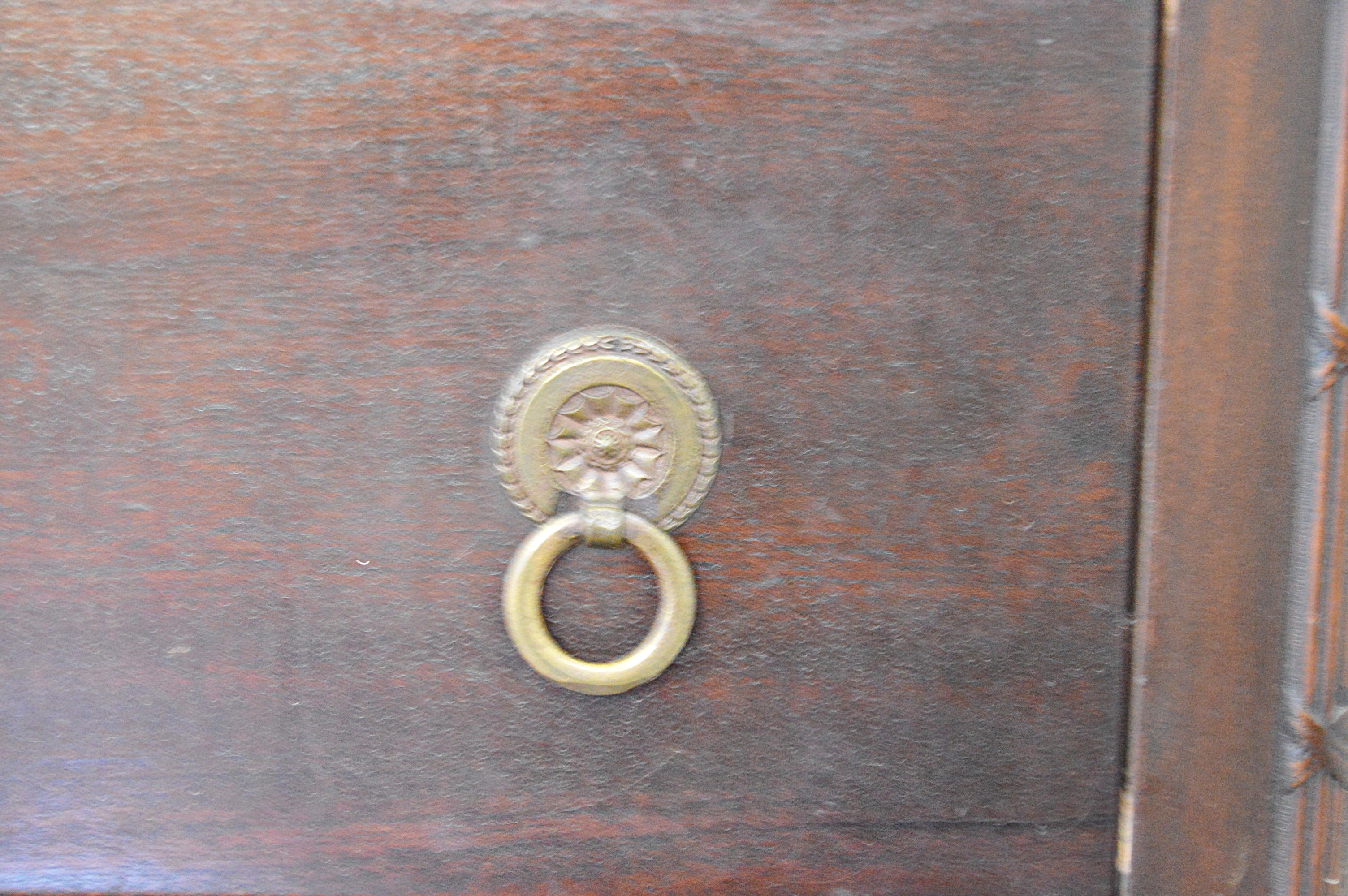 Vintage Neoclassic Style Mahogany Chest