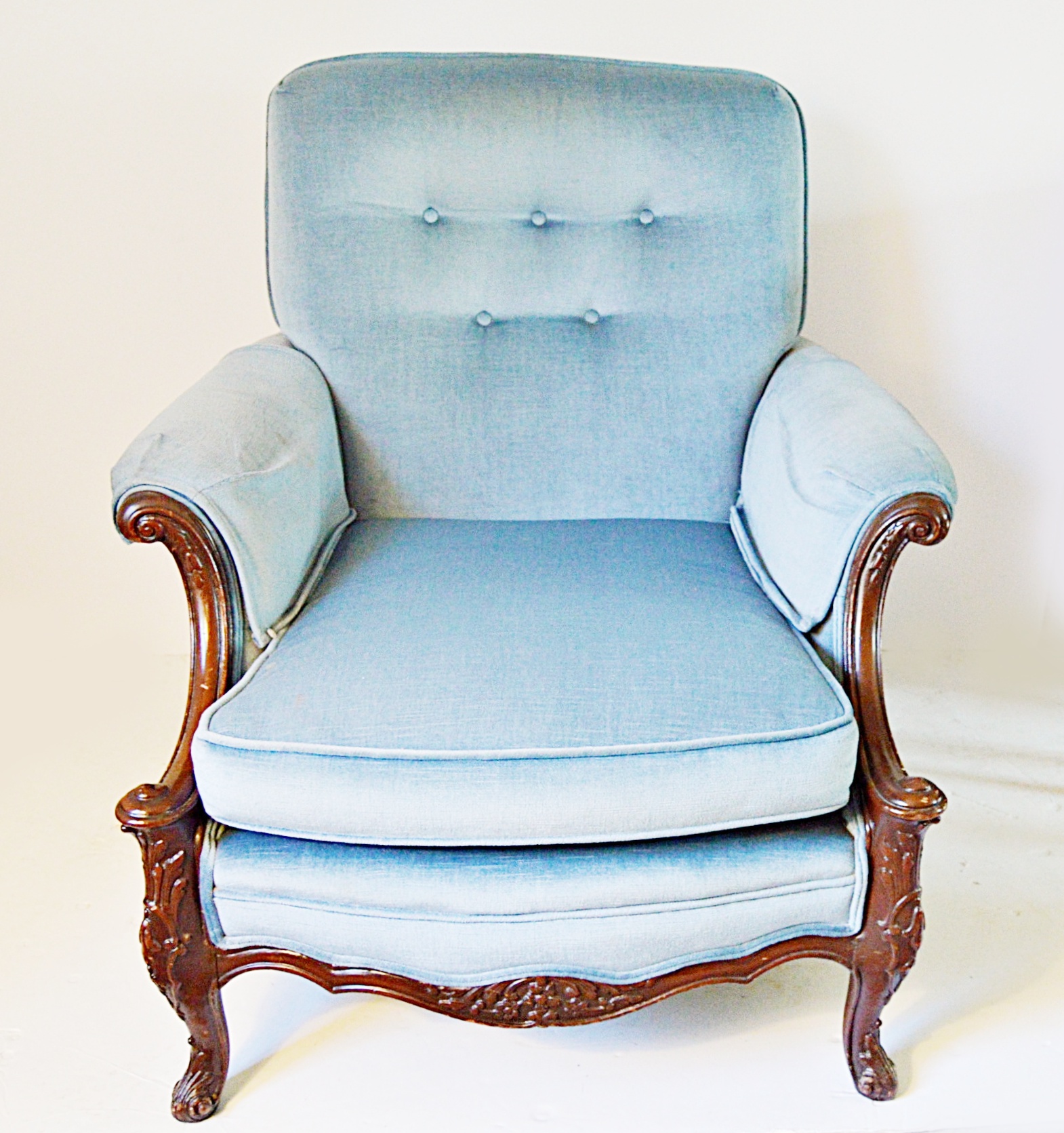 Vintage Louis XV Style Bergere