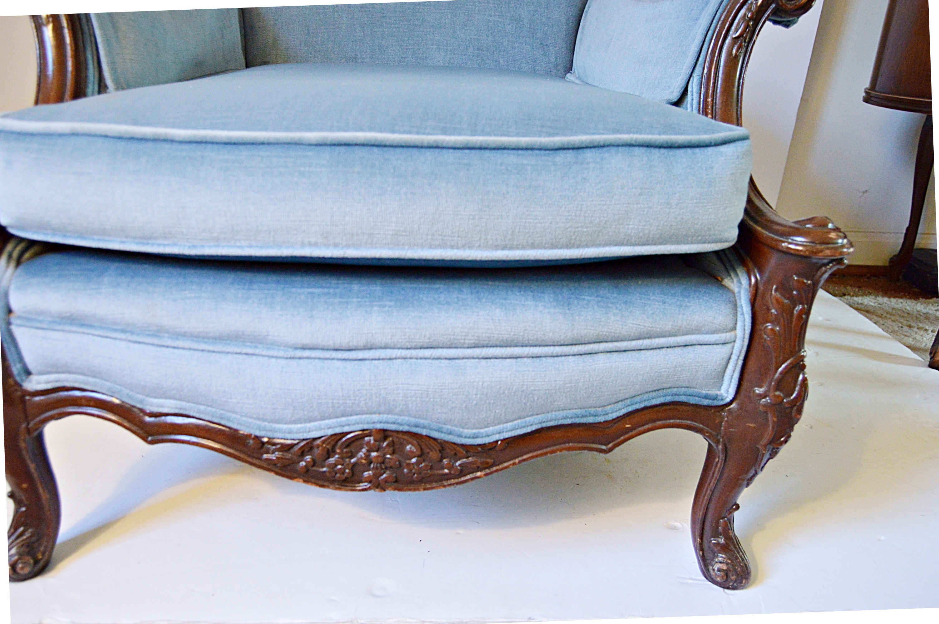 Vintage Louis XV Style Bergere