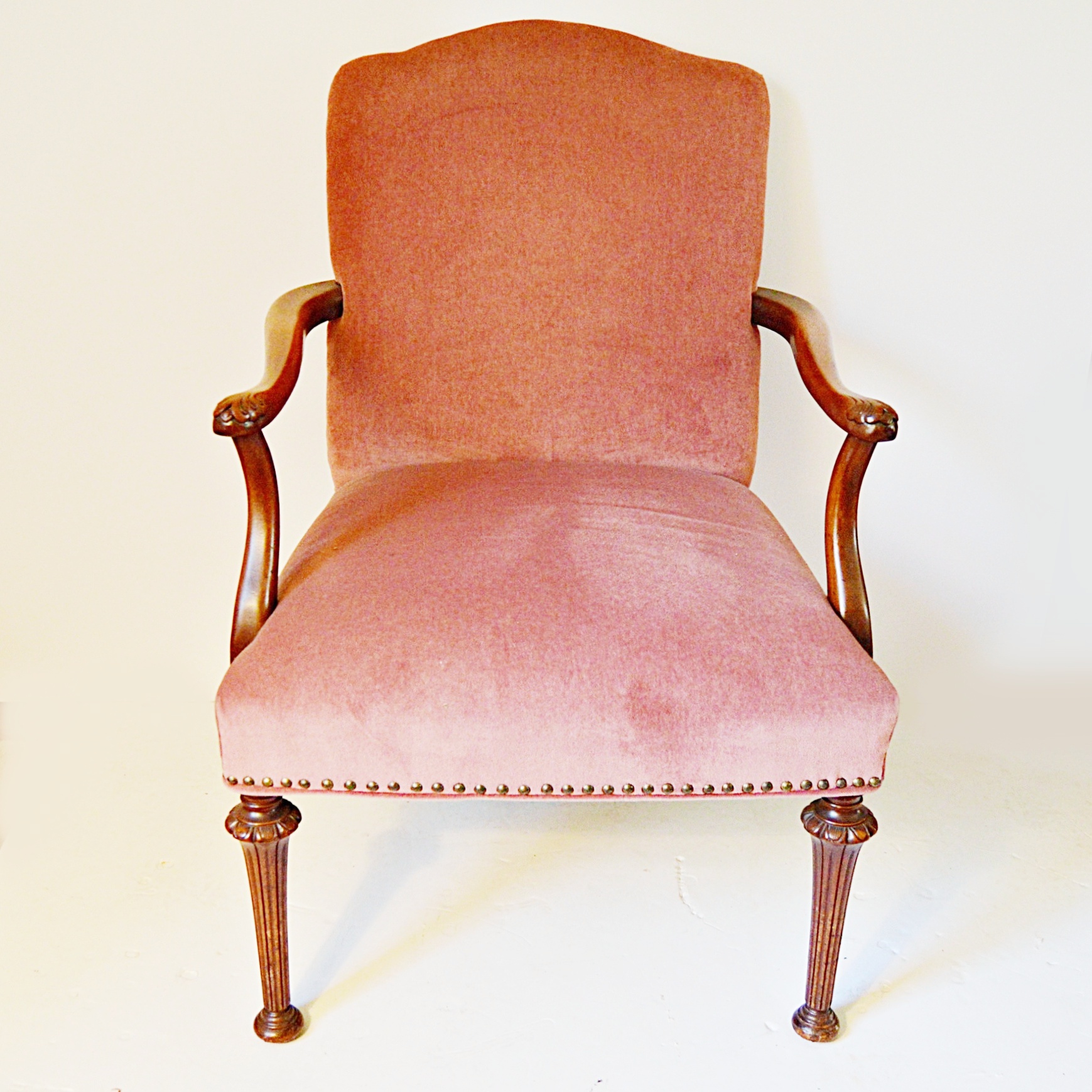 Vintage Louis XVI Style Fanteuil