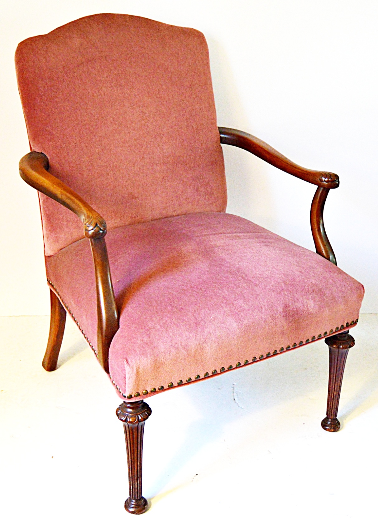 Vintage Louis XVI Style Fanteuil