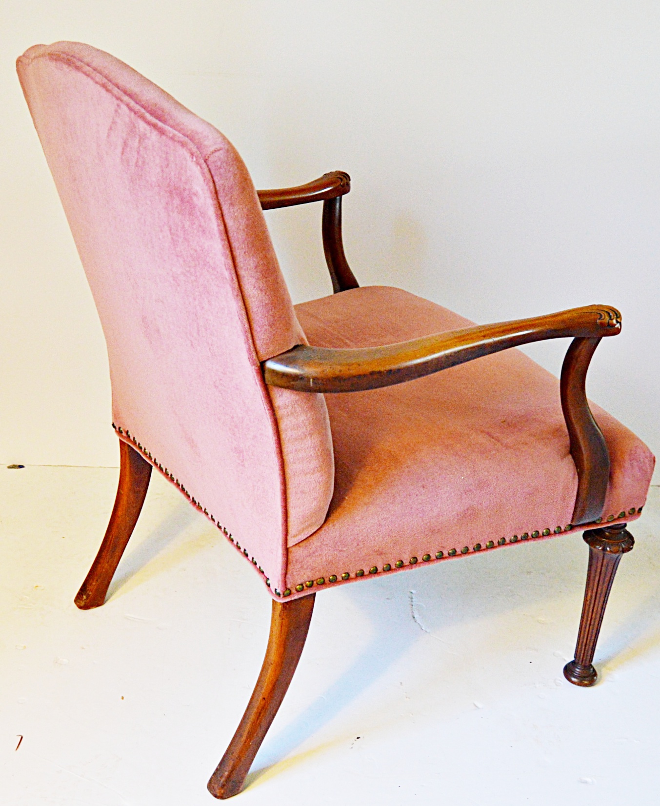 Vintage Louis XVI Style Fanteuil