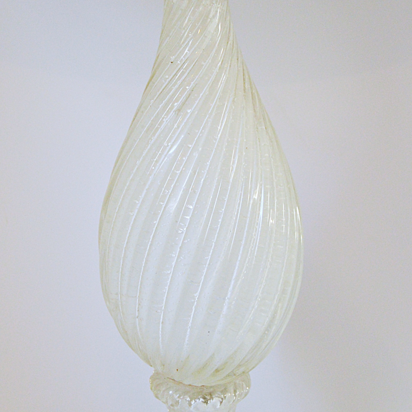 Mid Century Murano Glass Table Lamp