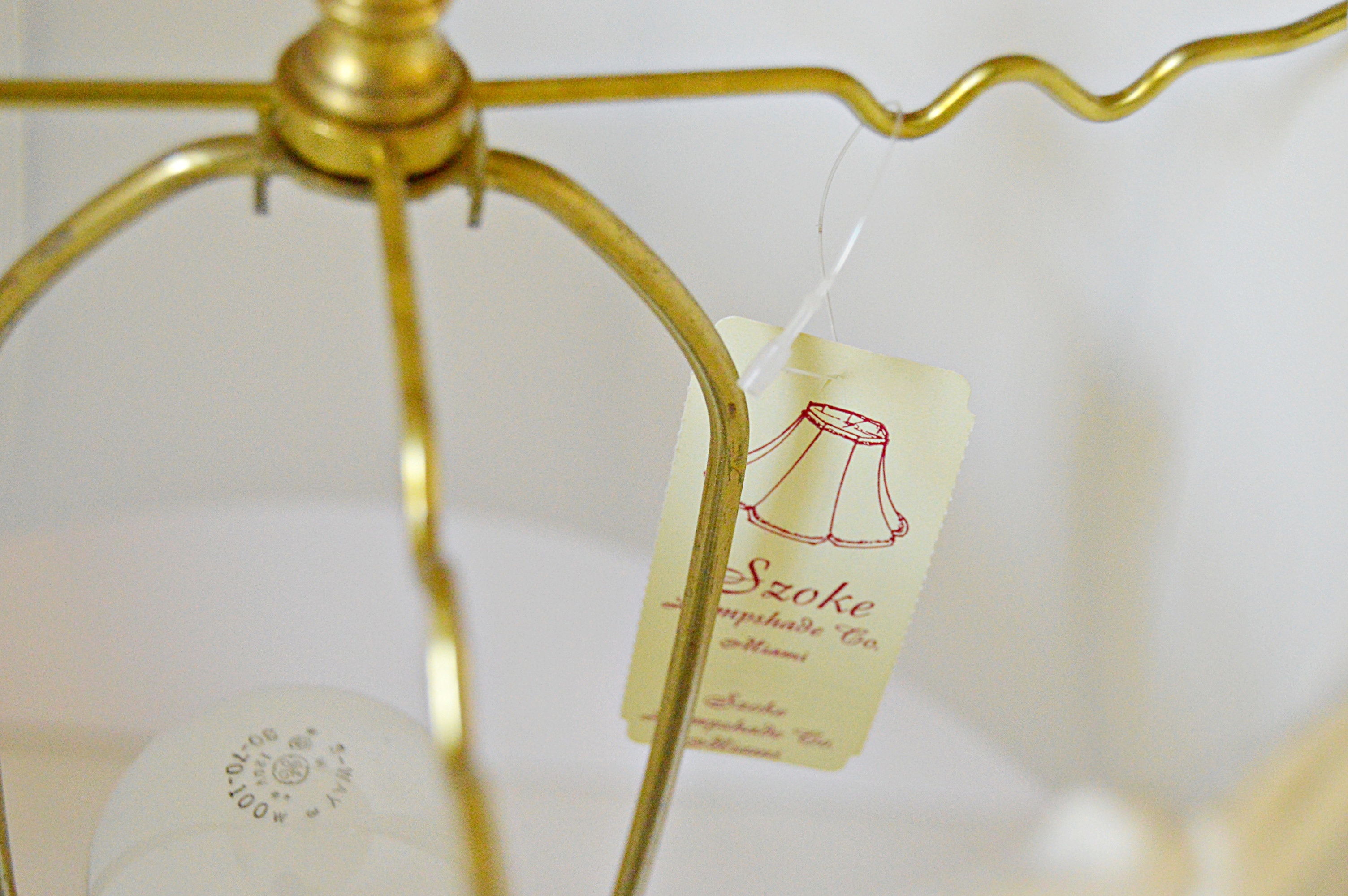 Mid Century Murano Glass Table Lamp