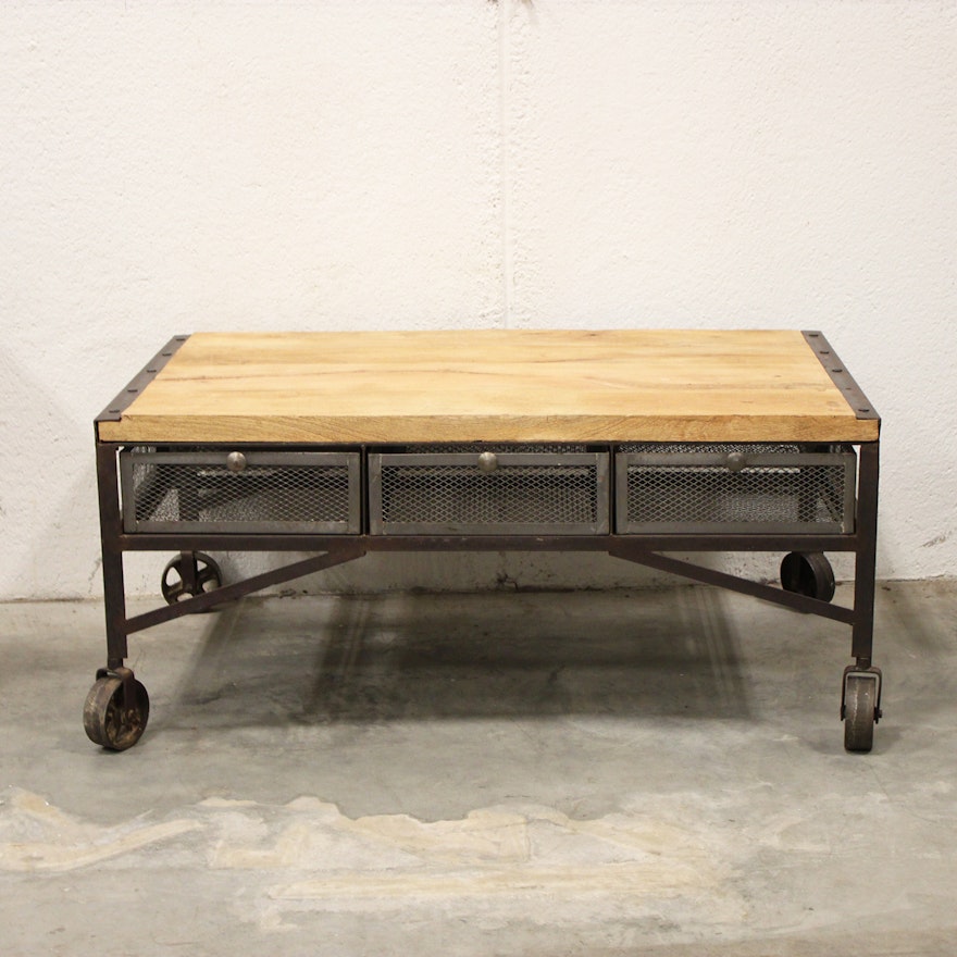 Industrial Style Coffee Table