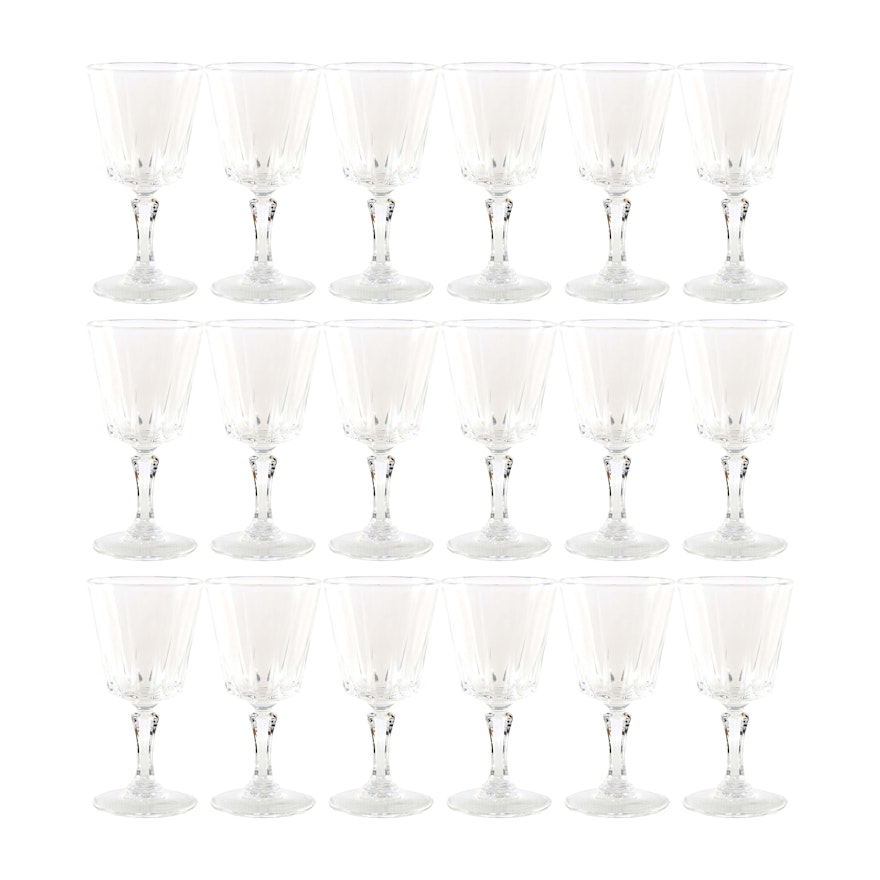 Crystal Cordial Glasses