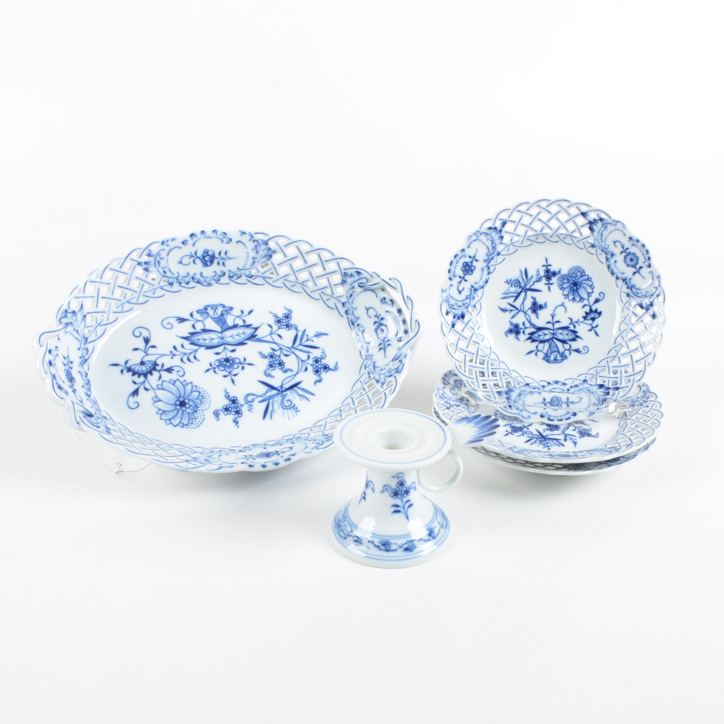 Meissen "Blue Onion" Tableware and Decor