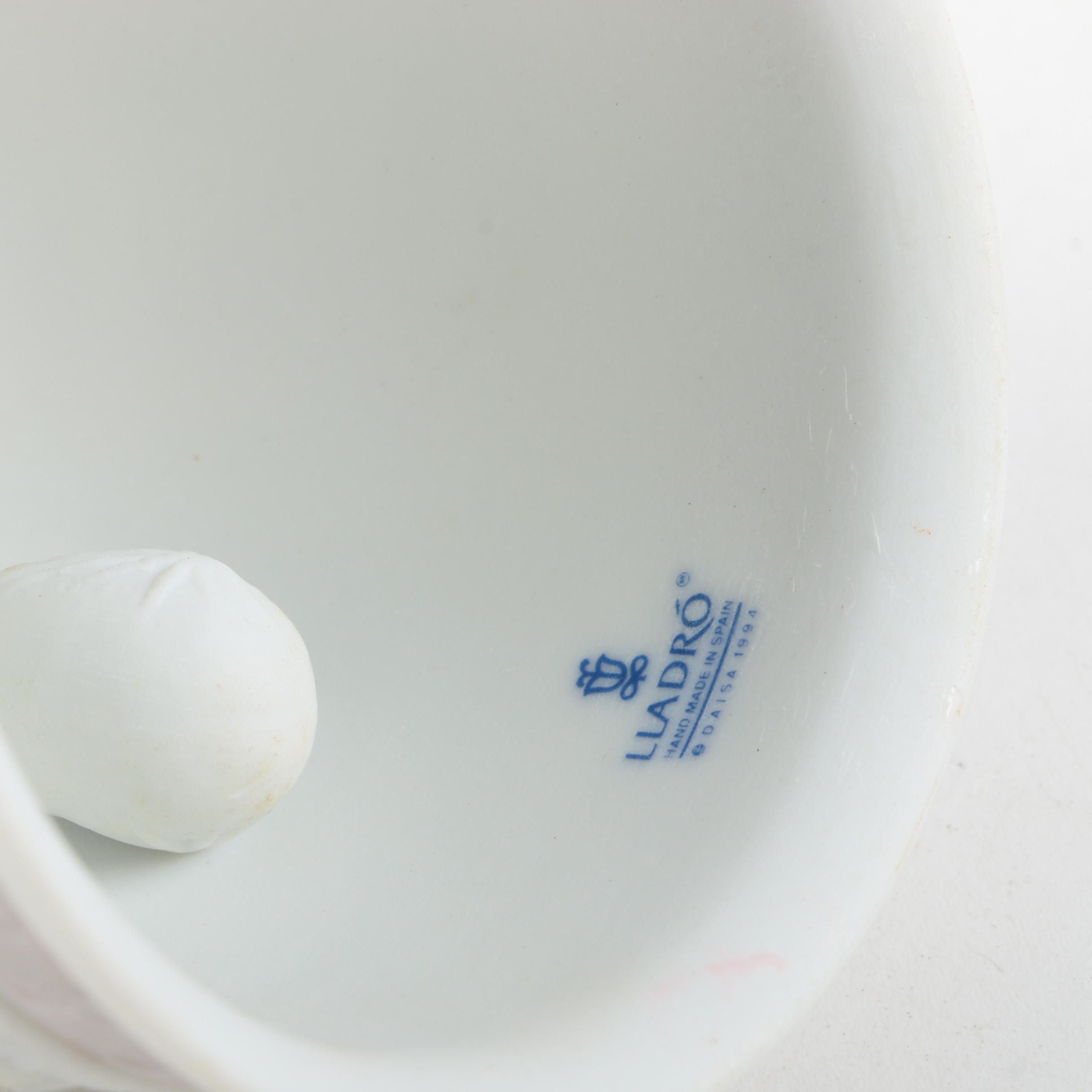 Lladro Porcelain Nativity Bell