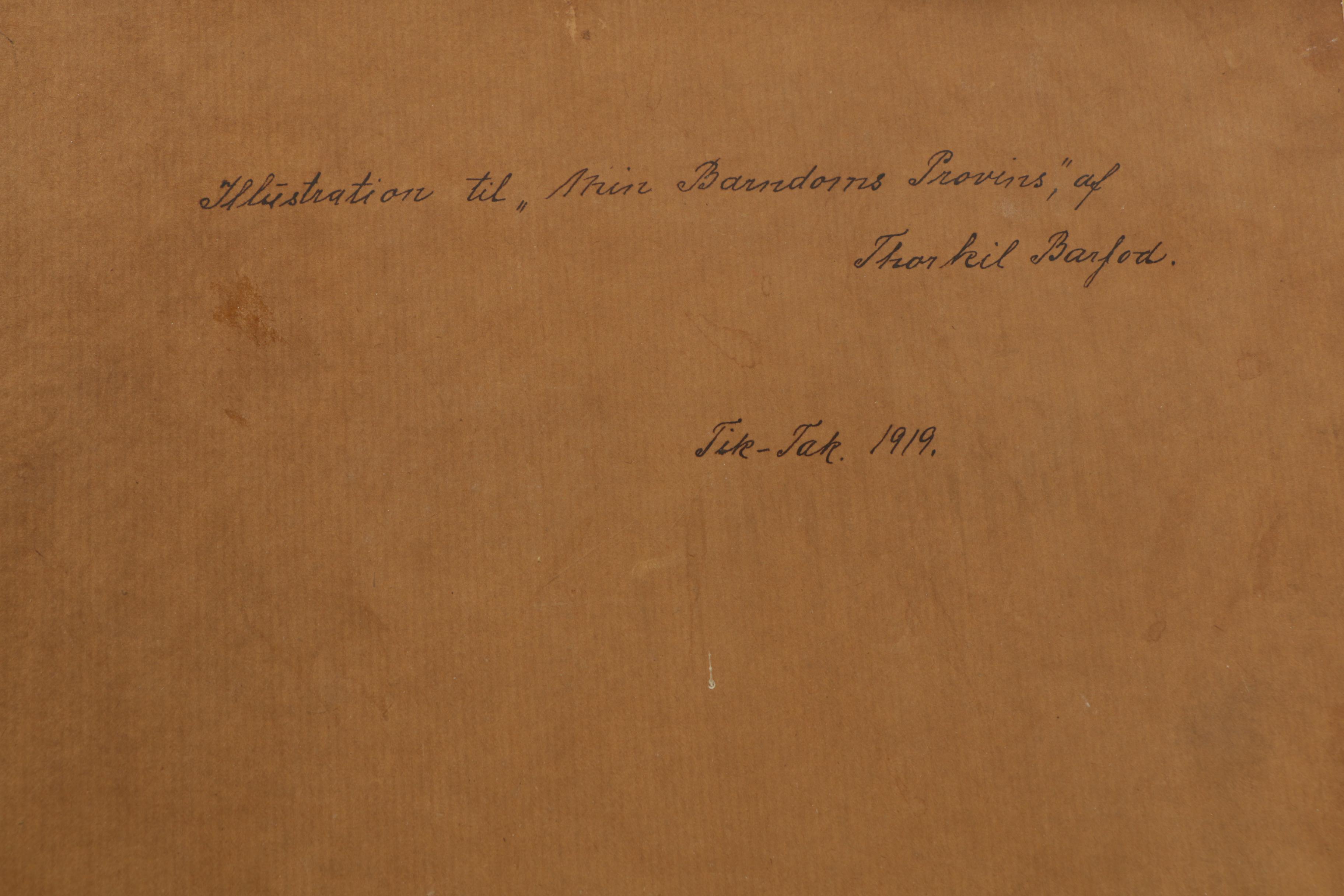 Luplau Janssen Lithograph of Children Sledding